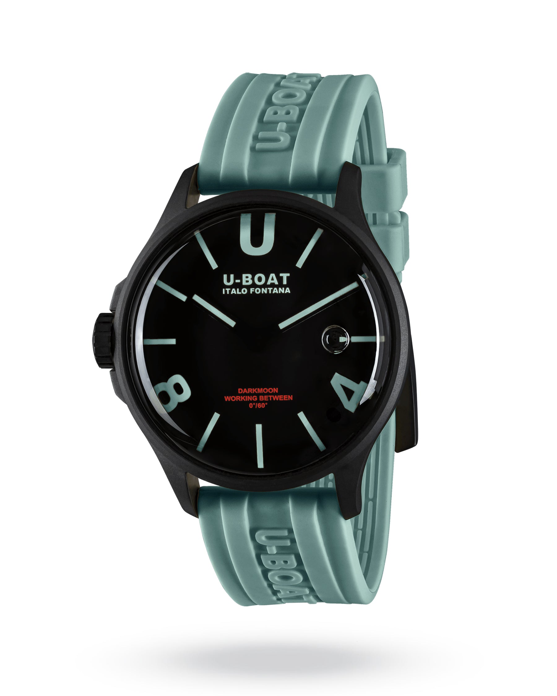 U-Boat Darkmoon BK Curve Aquamarine PVD