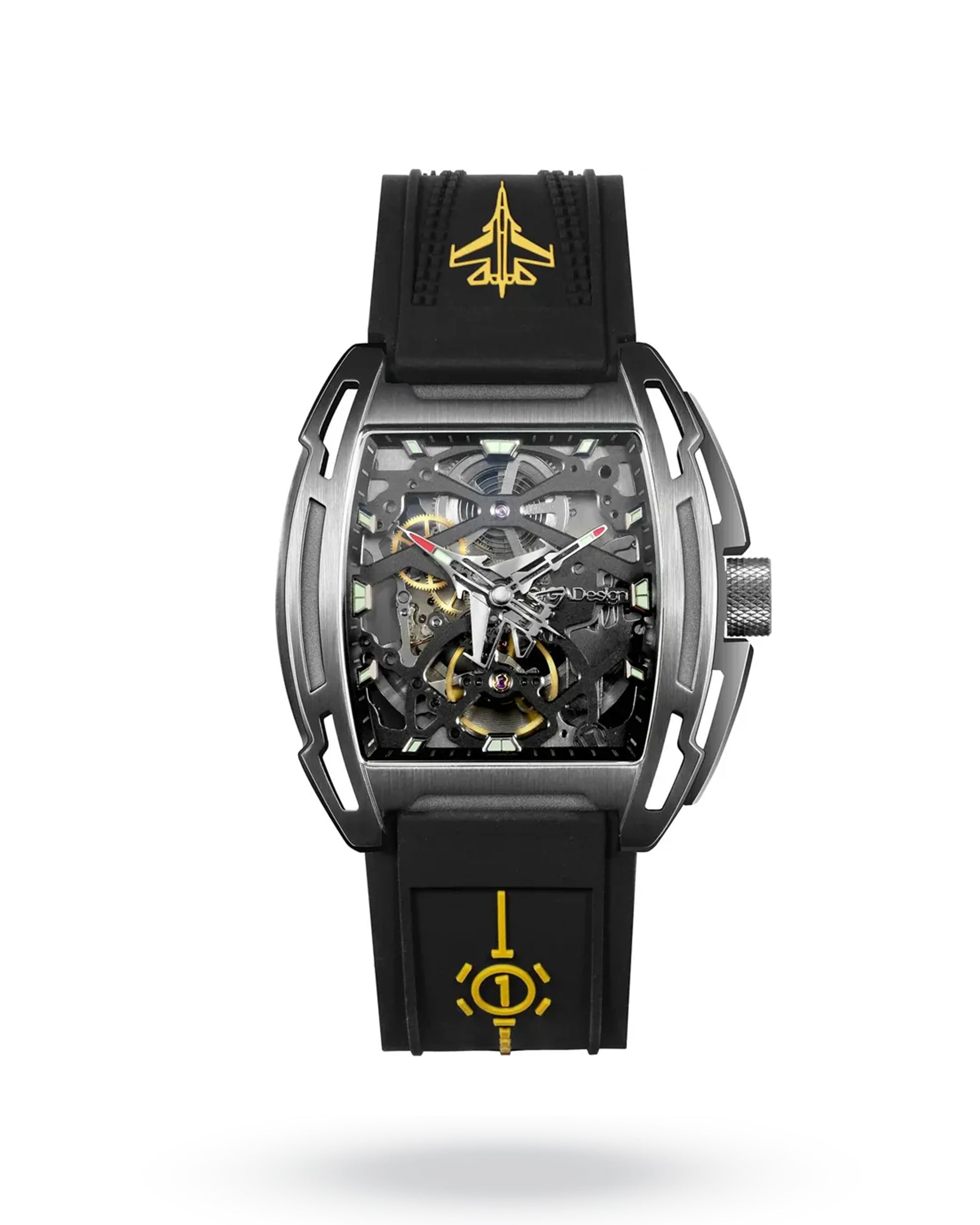 NWT Ciga Design Z-Series Aircraft Carrier Automatic Grey Dial Men\'s Watch Ciga Design Z-Series Aircraft – WristRebels main image 3