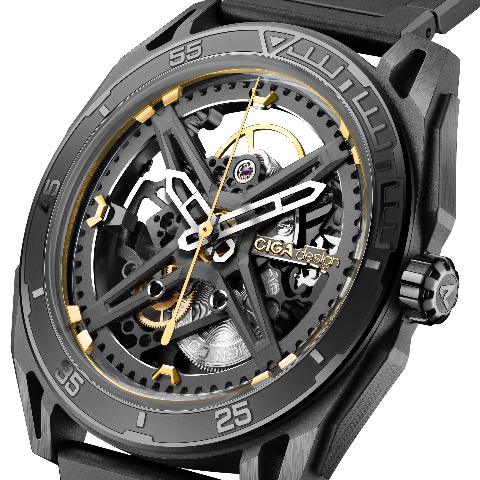Ciga Design Round Automatic Skeleton Falcon