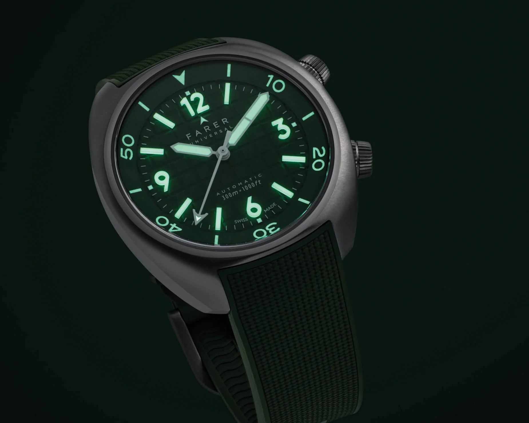 Farer Hecla Hunter Green Aqua Compressor Titanium Series III