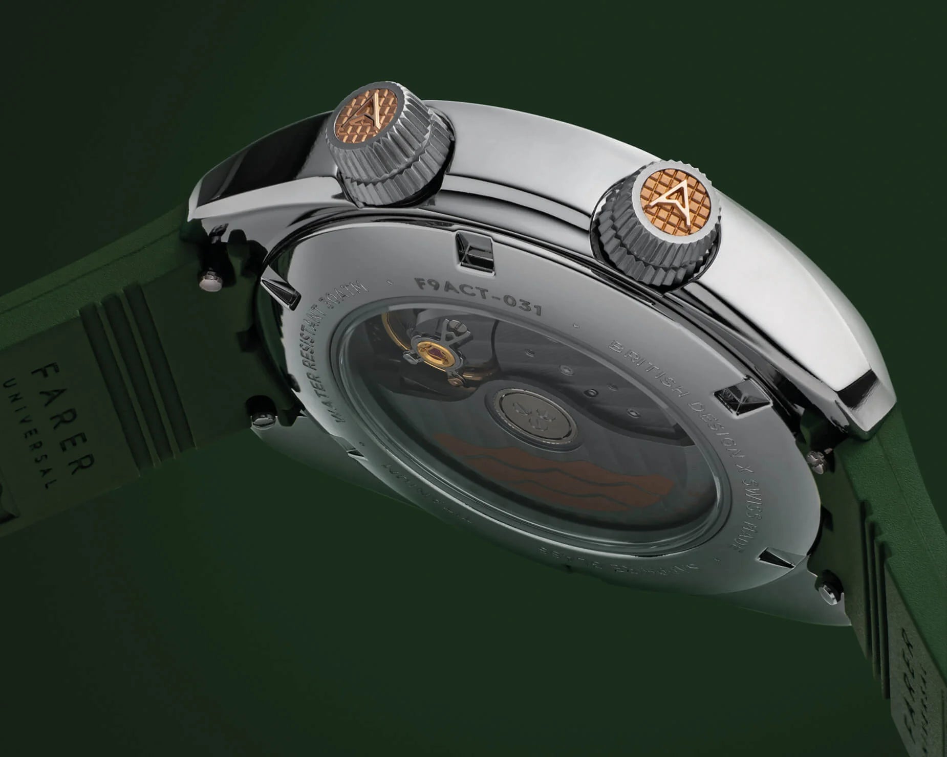Farer Hecla Hunter Green Aqua Compressor Titanium Series III