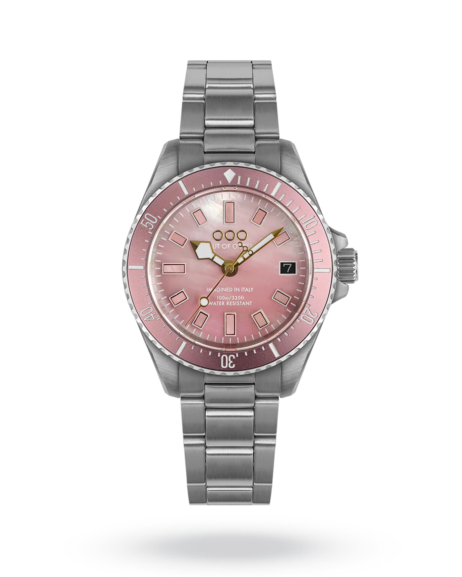 Out Of Order Pink Casanova 38MM Mother of Pearl