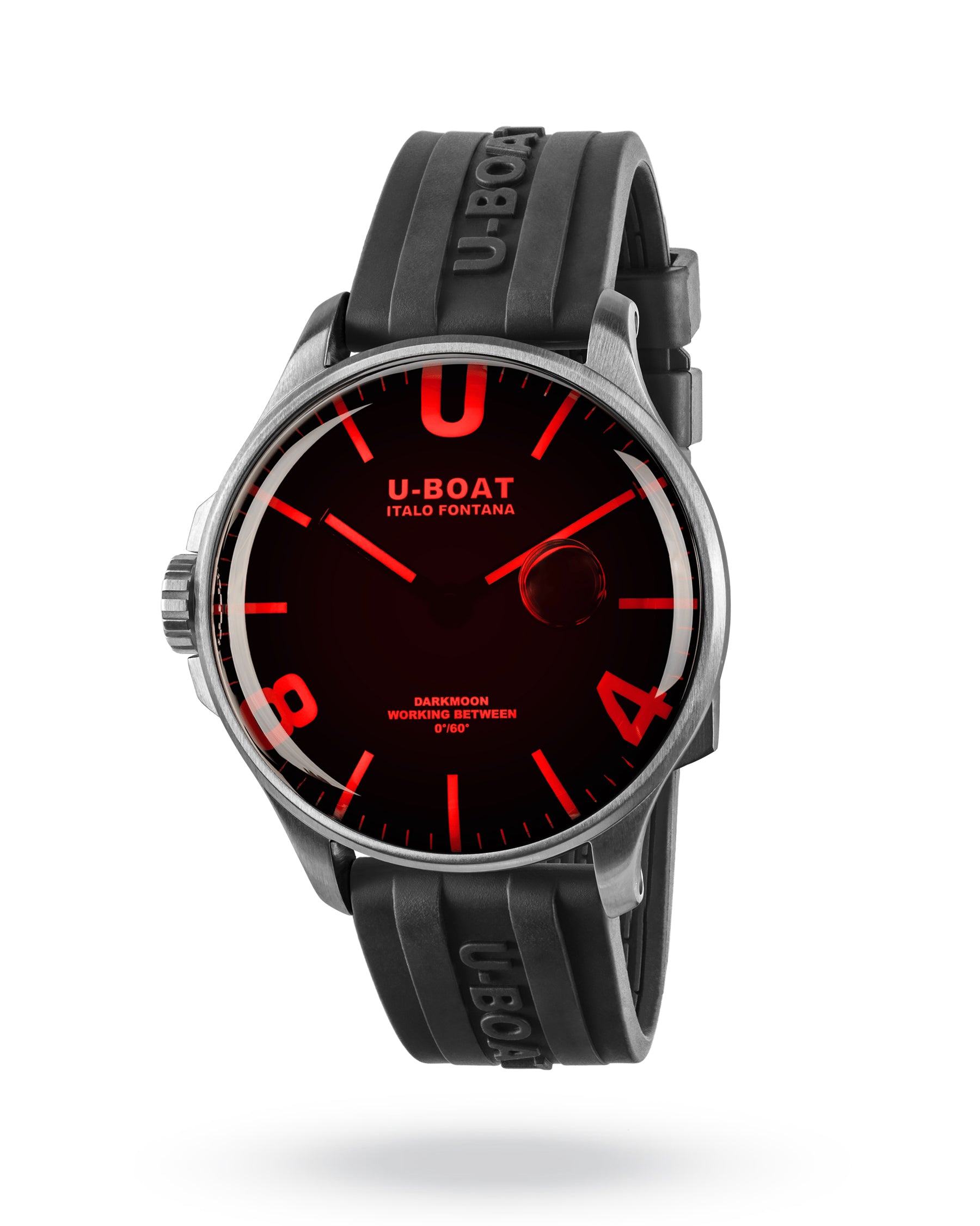U-Boat Darkmoon 44mm Red Glass SS