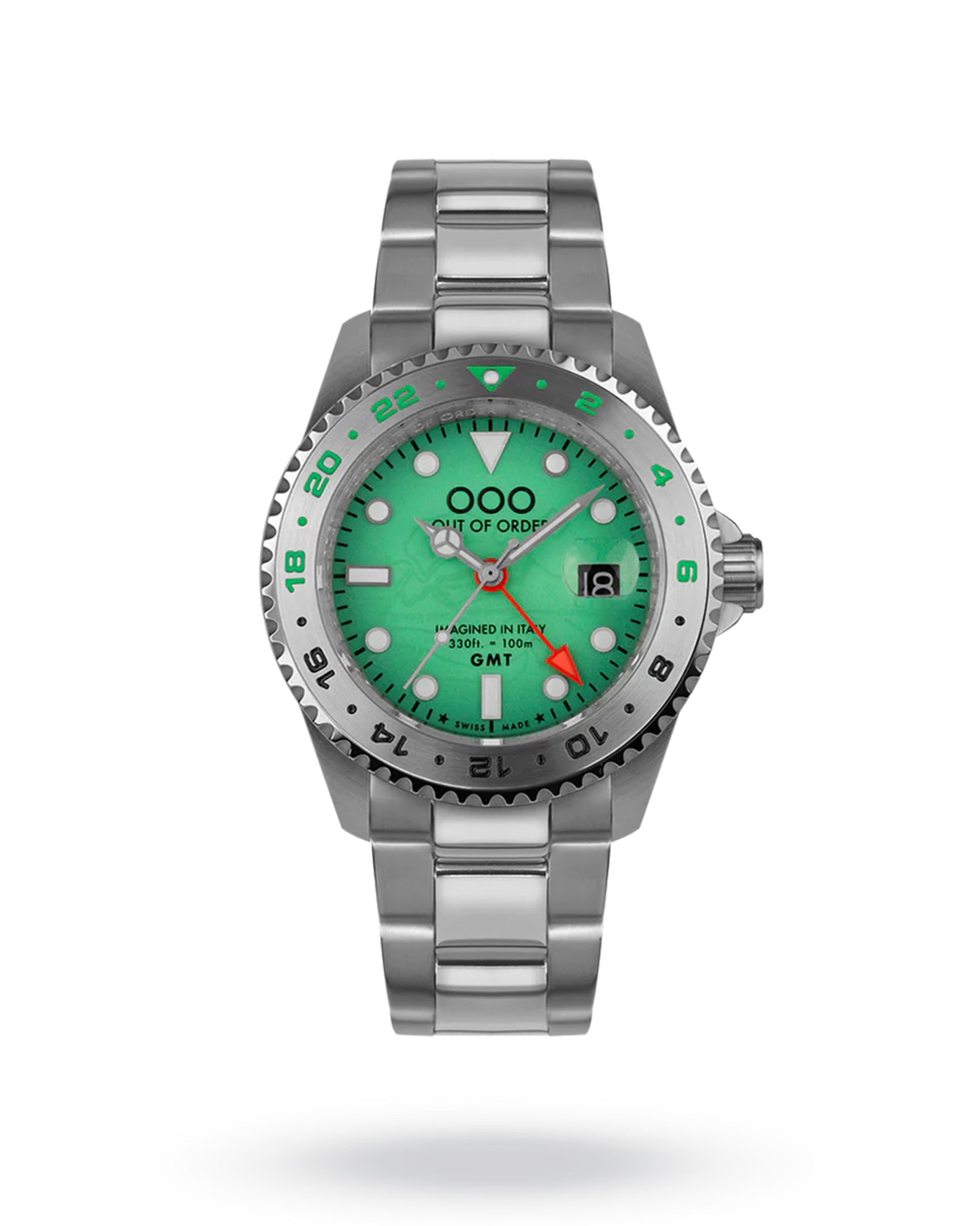 Out Of Order GMT Venezia Ultra Brushed Swiss Made