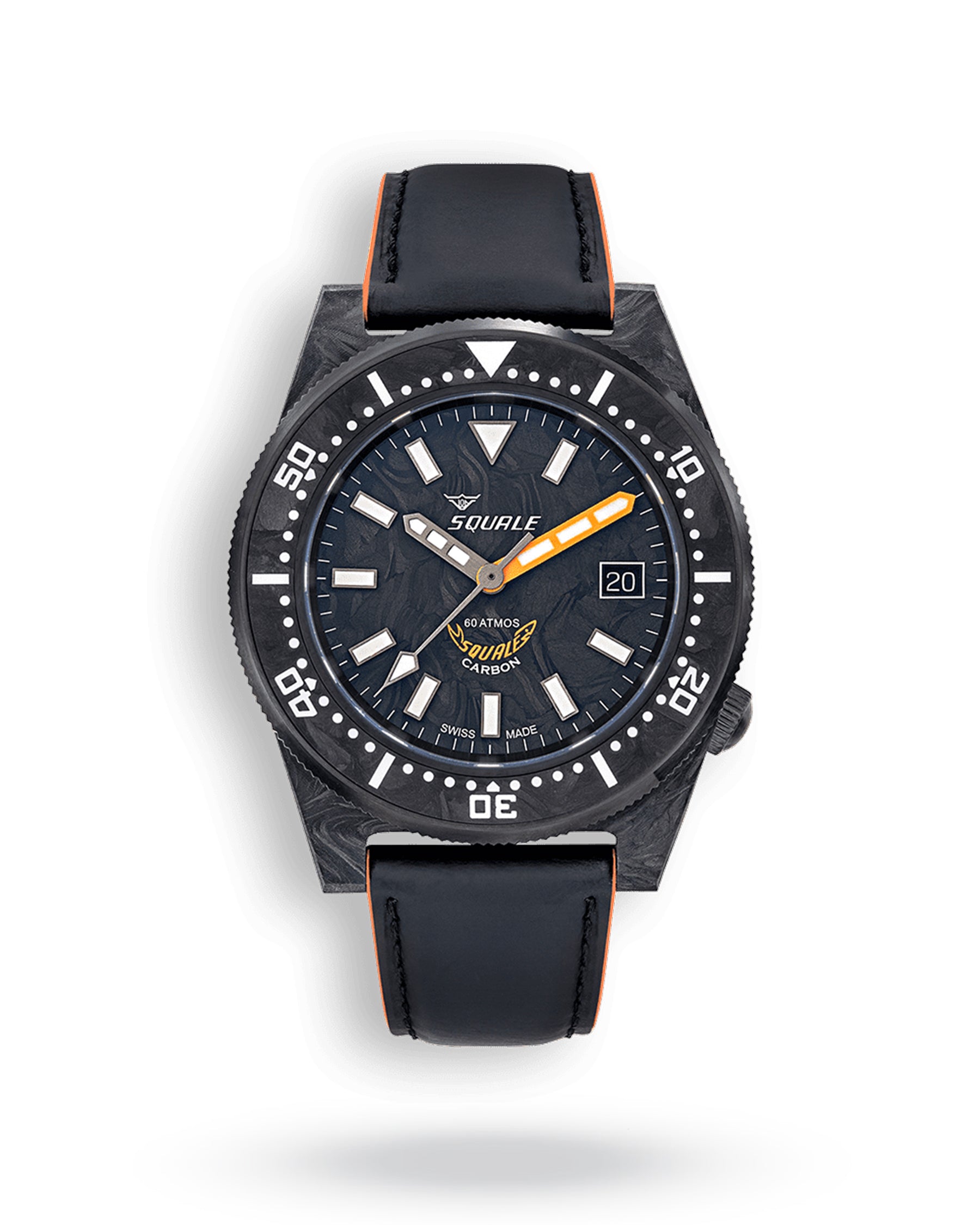 Squale T-183 Forged Carbon Orange