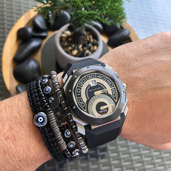 Double Bone Bracelets Hamsa Hand Bracelet