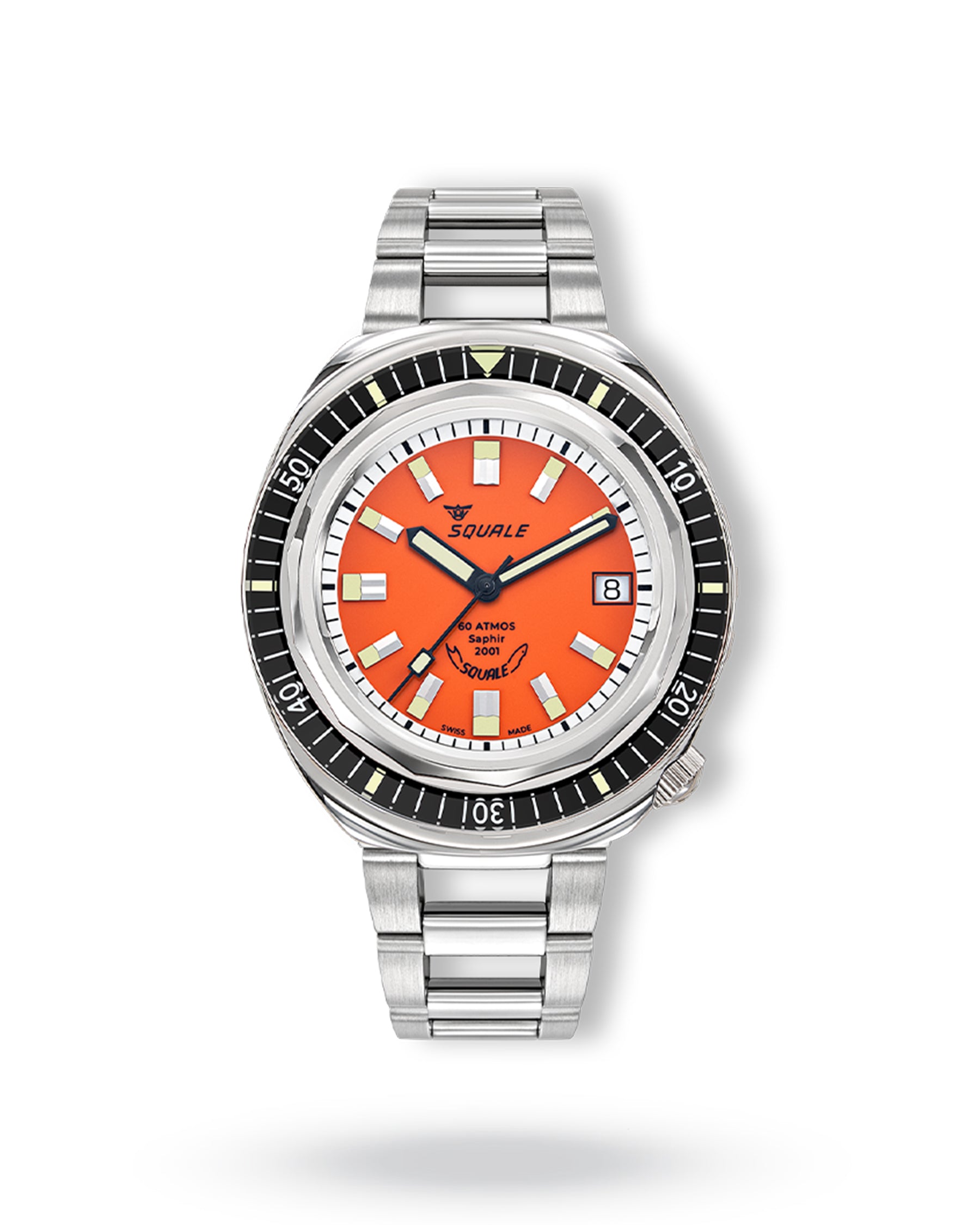 Squale 2001 Reverse Orange