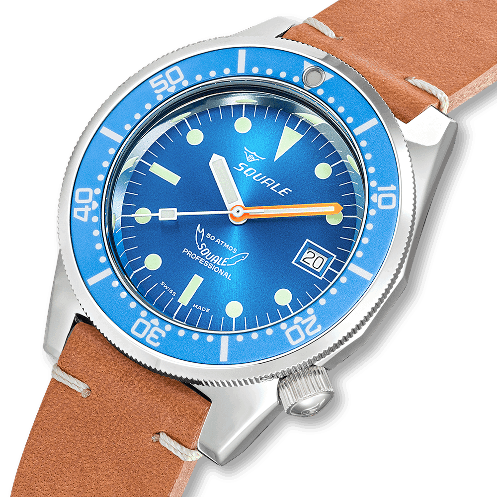 Squale 1521 Ocean Bracelet/Leather
