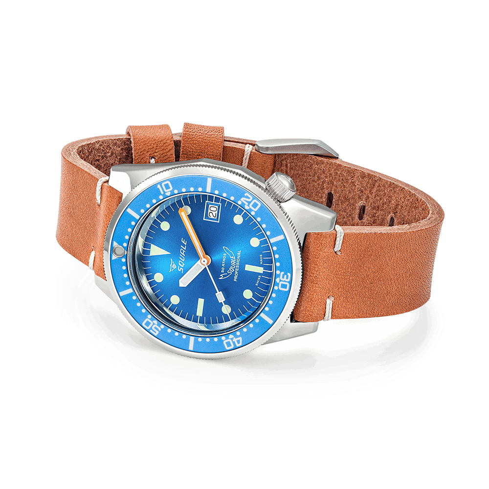 Squale 1521 Ocean Bracelet/Leather