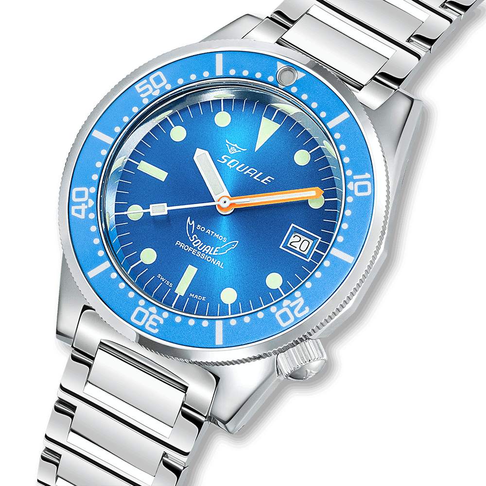 Squale 1521 Ocean Bracelet/Leather