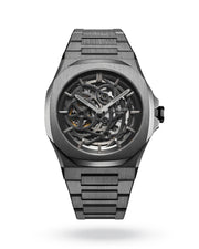D1 Milano Gun Metal Skeleton
