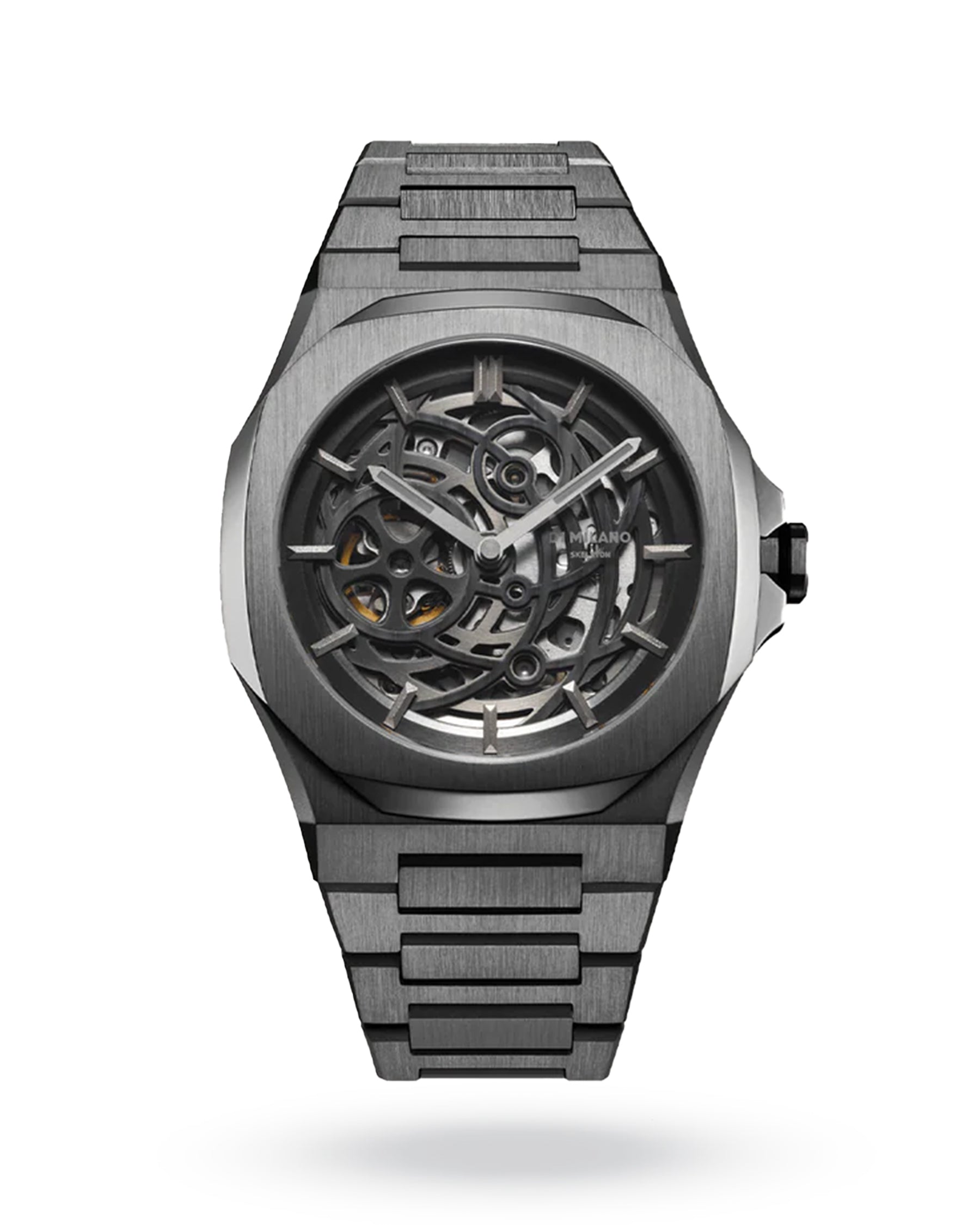 D1 Milano Gun Metal Skeleton