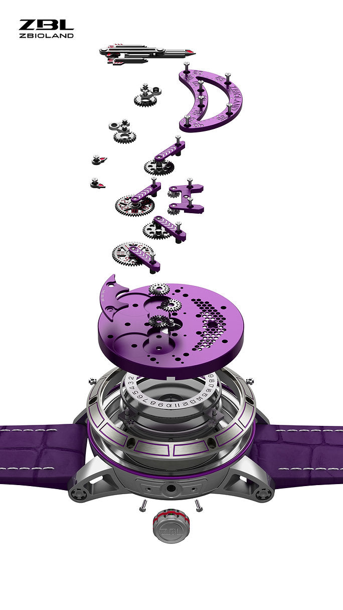 Zbioland Royal Purple Space Rocket Special Edition 50/50