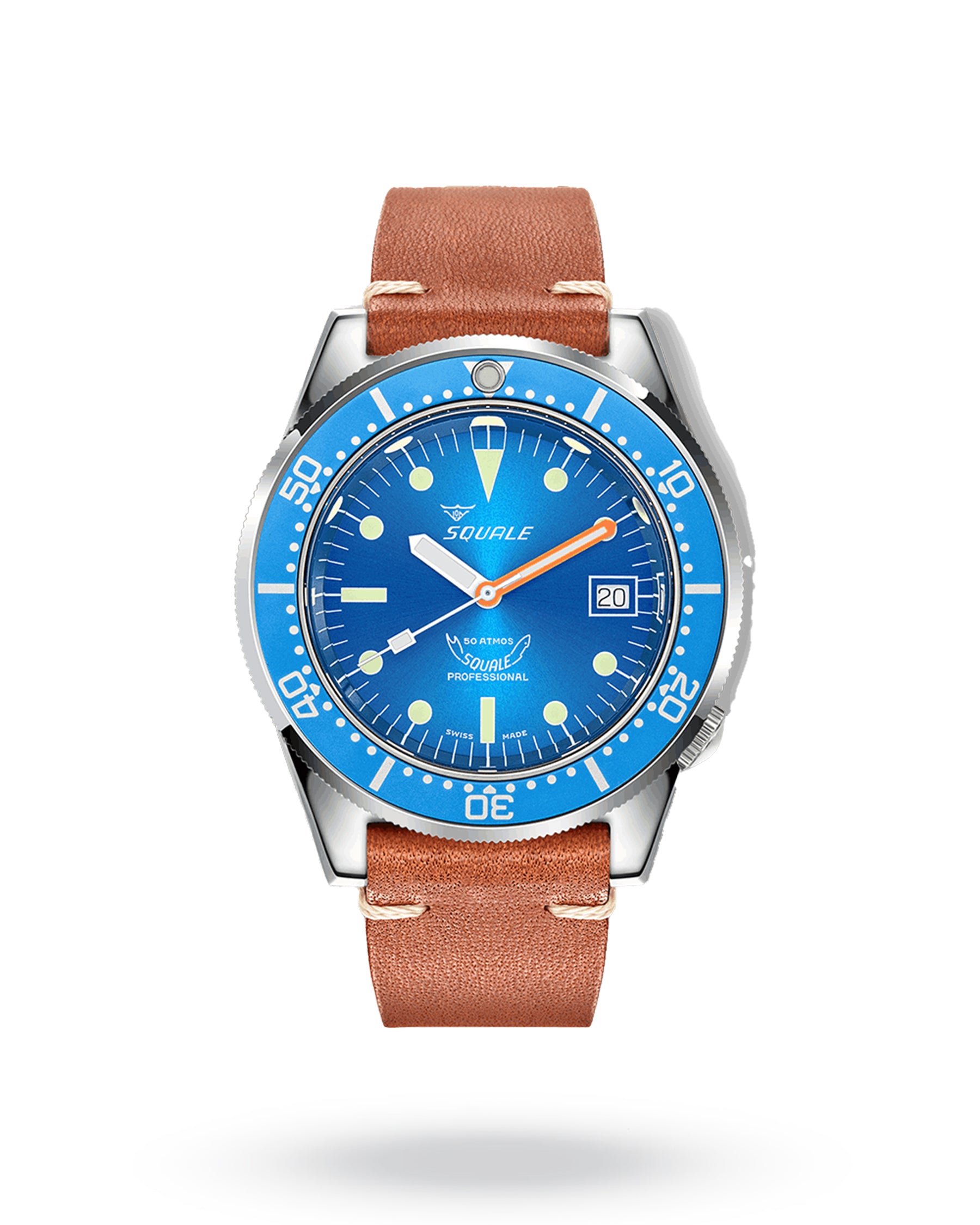 Squale 1521 Ocean Bracelet/Leather