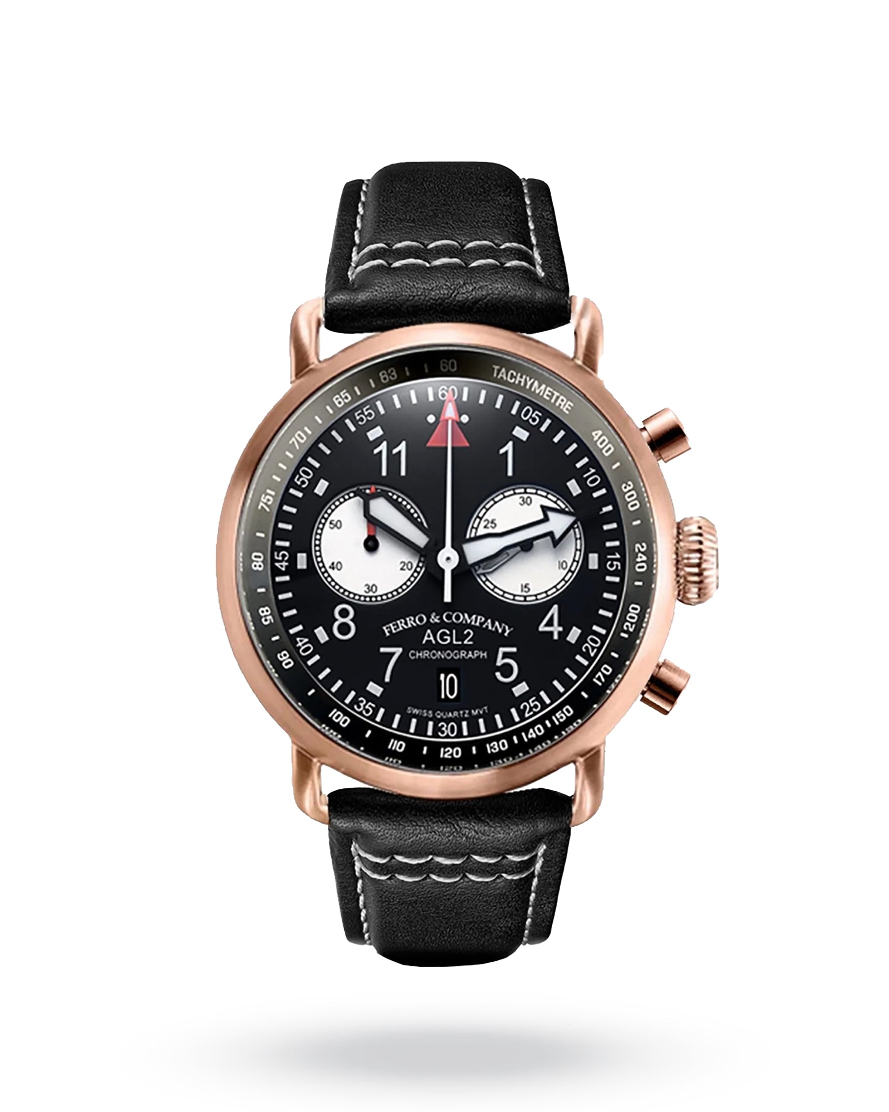Ferro & Company AGL 2 Chronograph All Black / Rose Gold