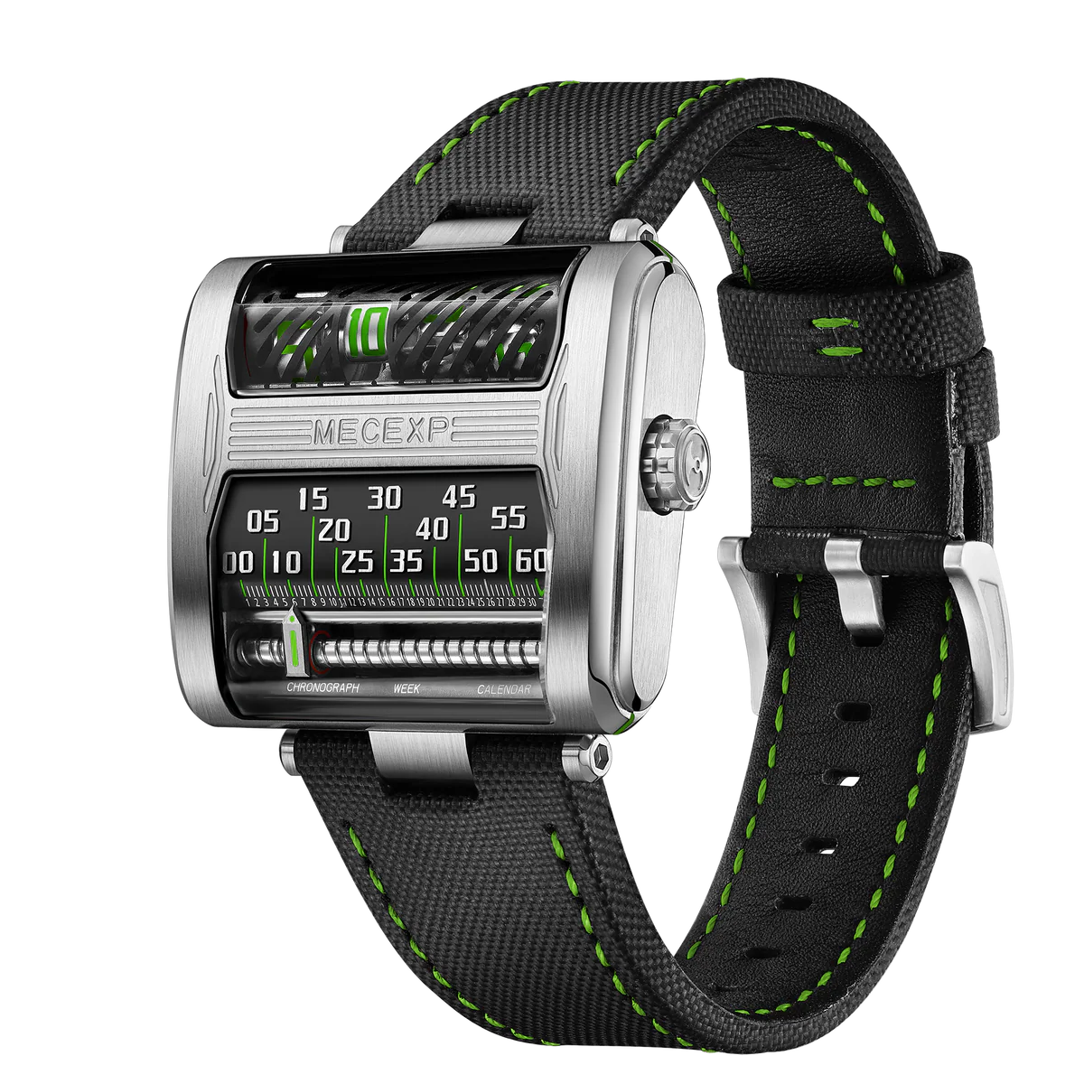 MECEXP Watch MS1002 Green Steel