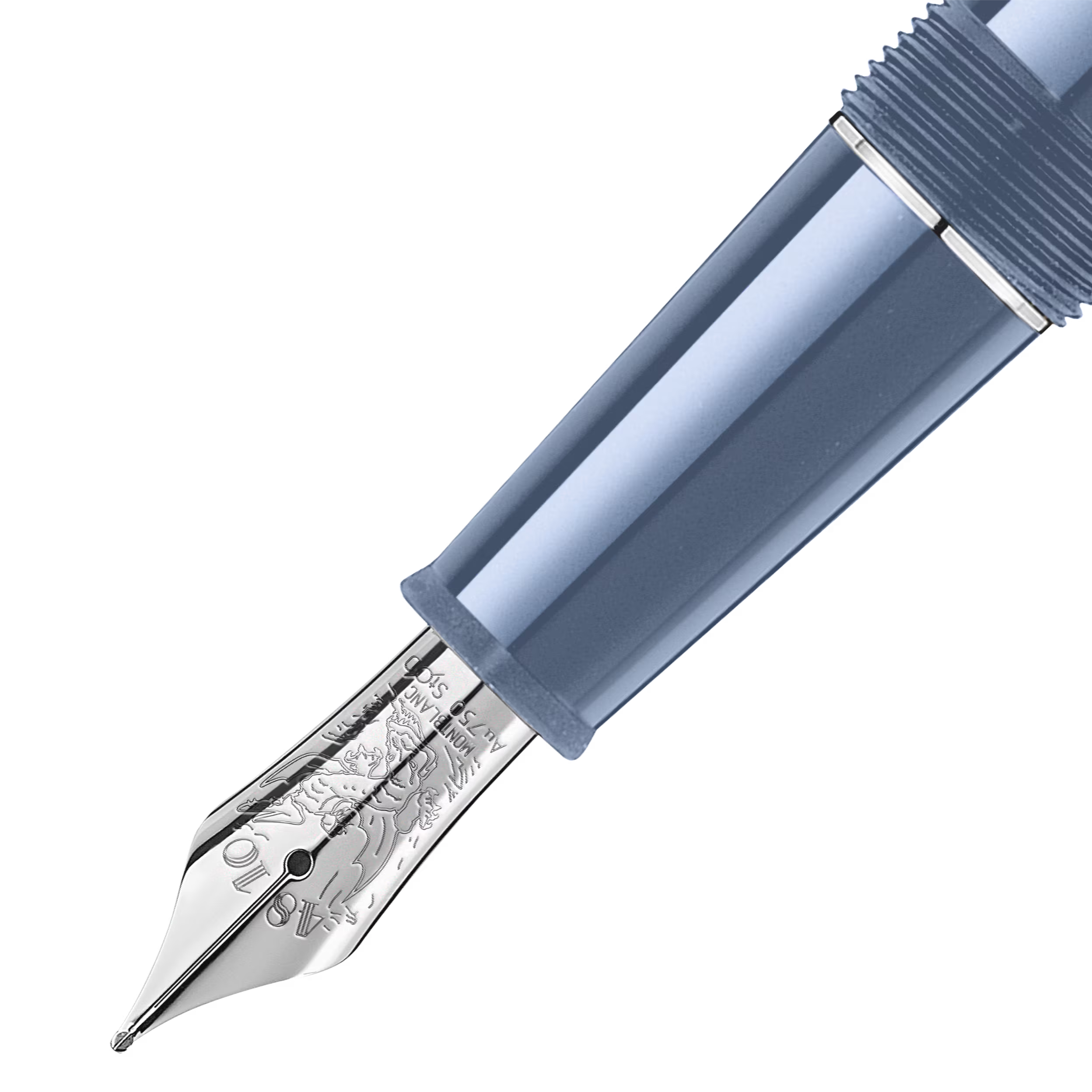 Montblanc Meisterstuck Glacier Doue Fountain Pen