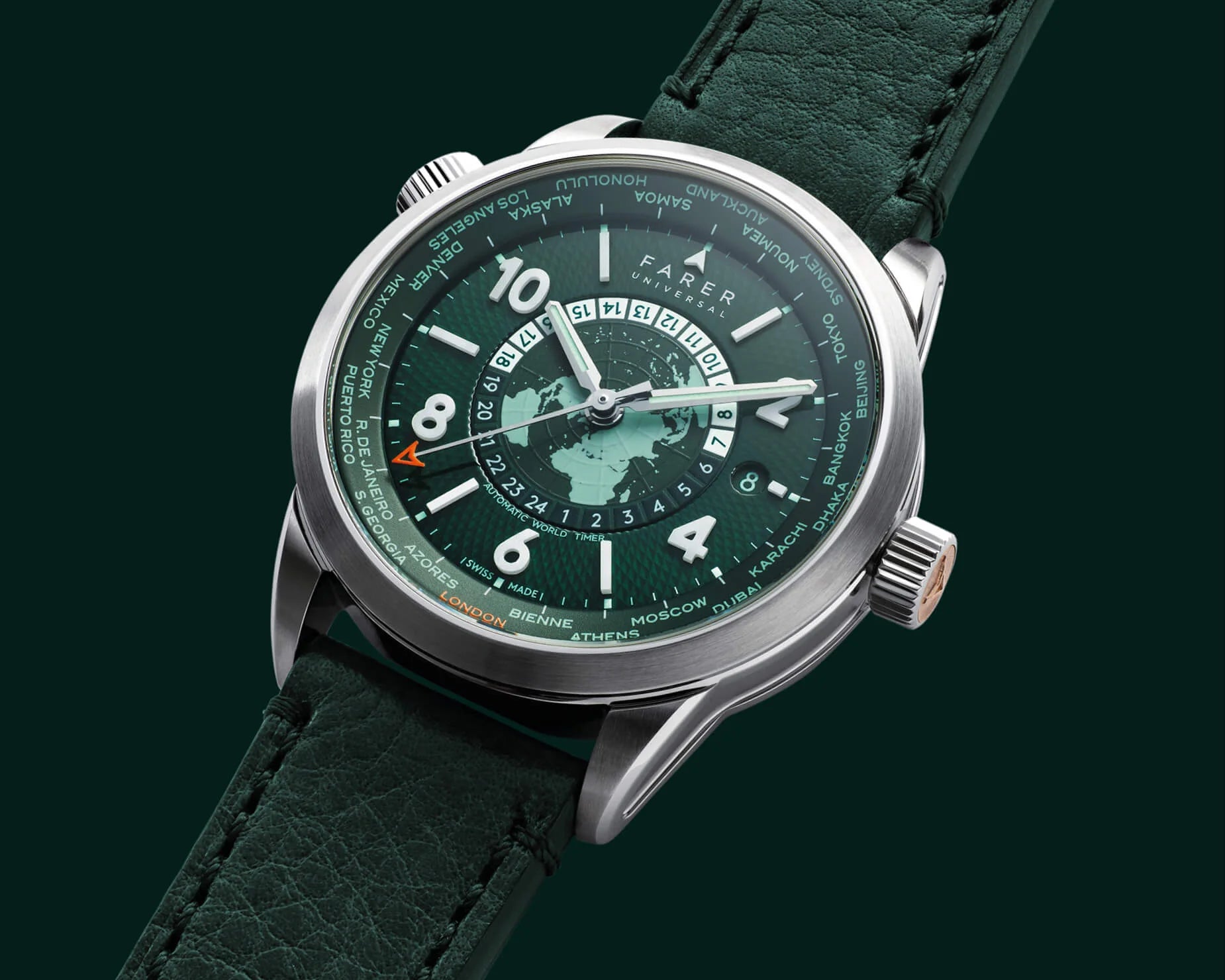 Farer Fox World Timer