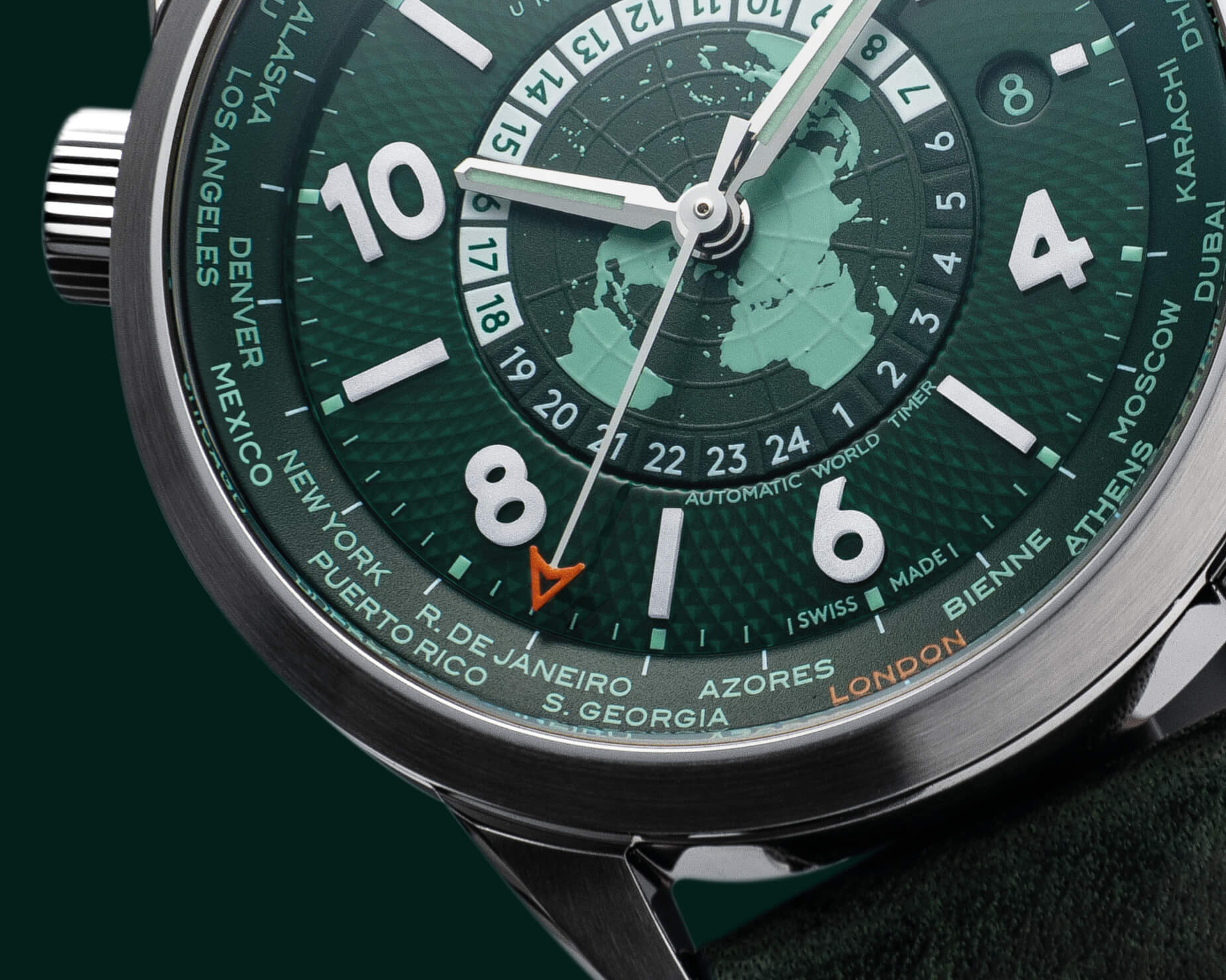 Farer Fox World Timer