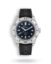 Squale 1545 Steel Black Rubber