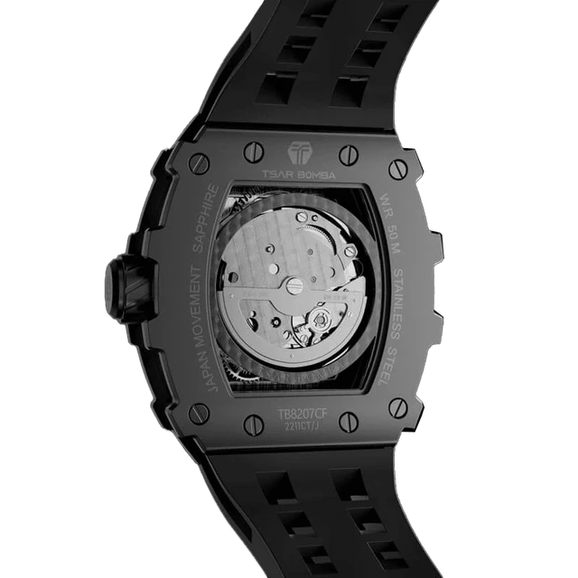 Tsar Bomba Elemental Series Carbon Fiber Automatic Watch TB8207CF