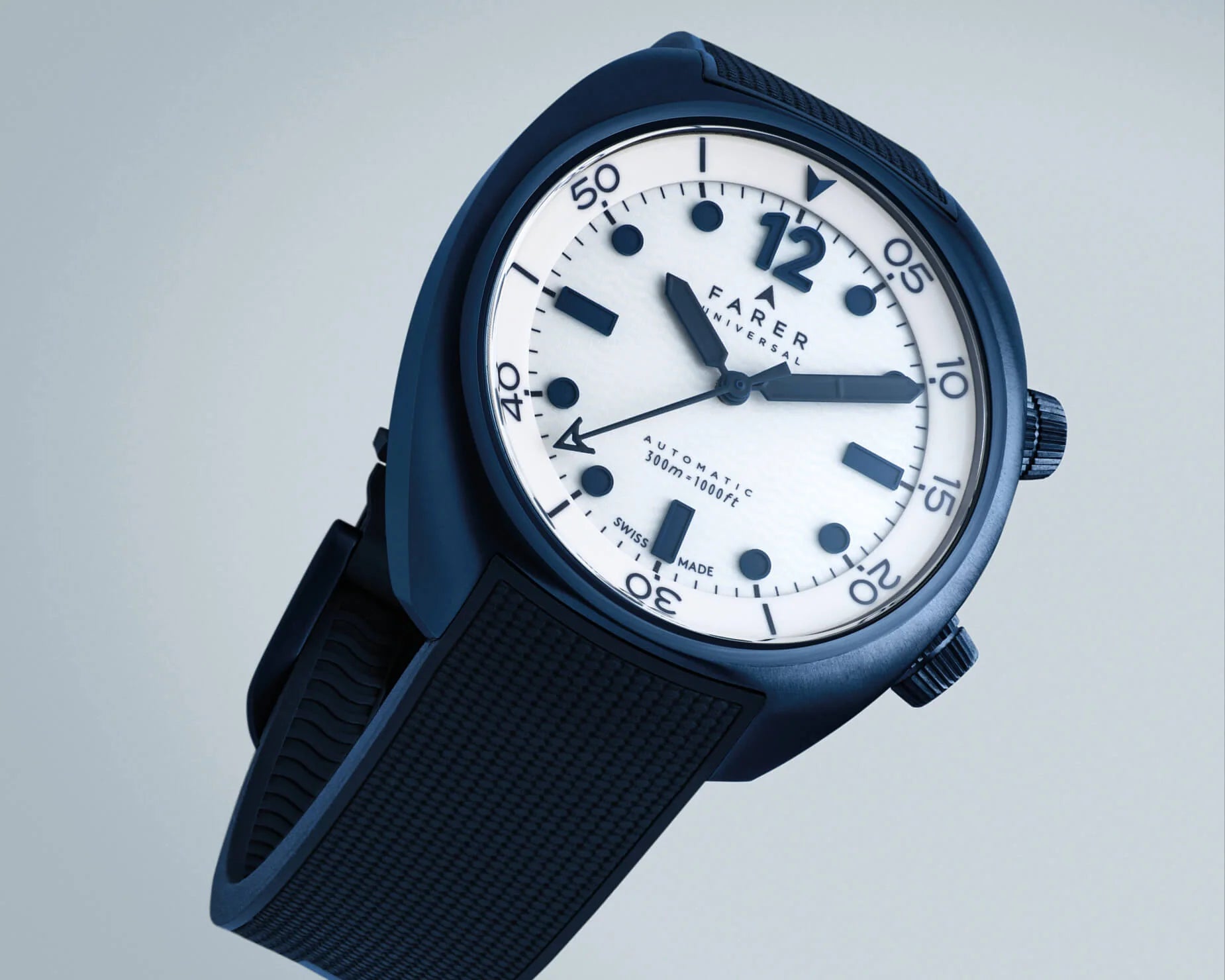 Farer Endeavour Ocean Blue Aqua Compressor Titanium Series III