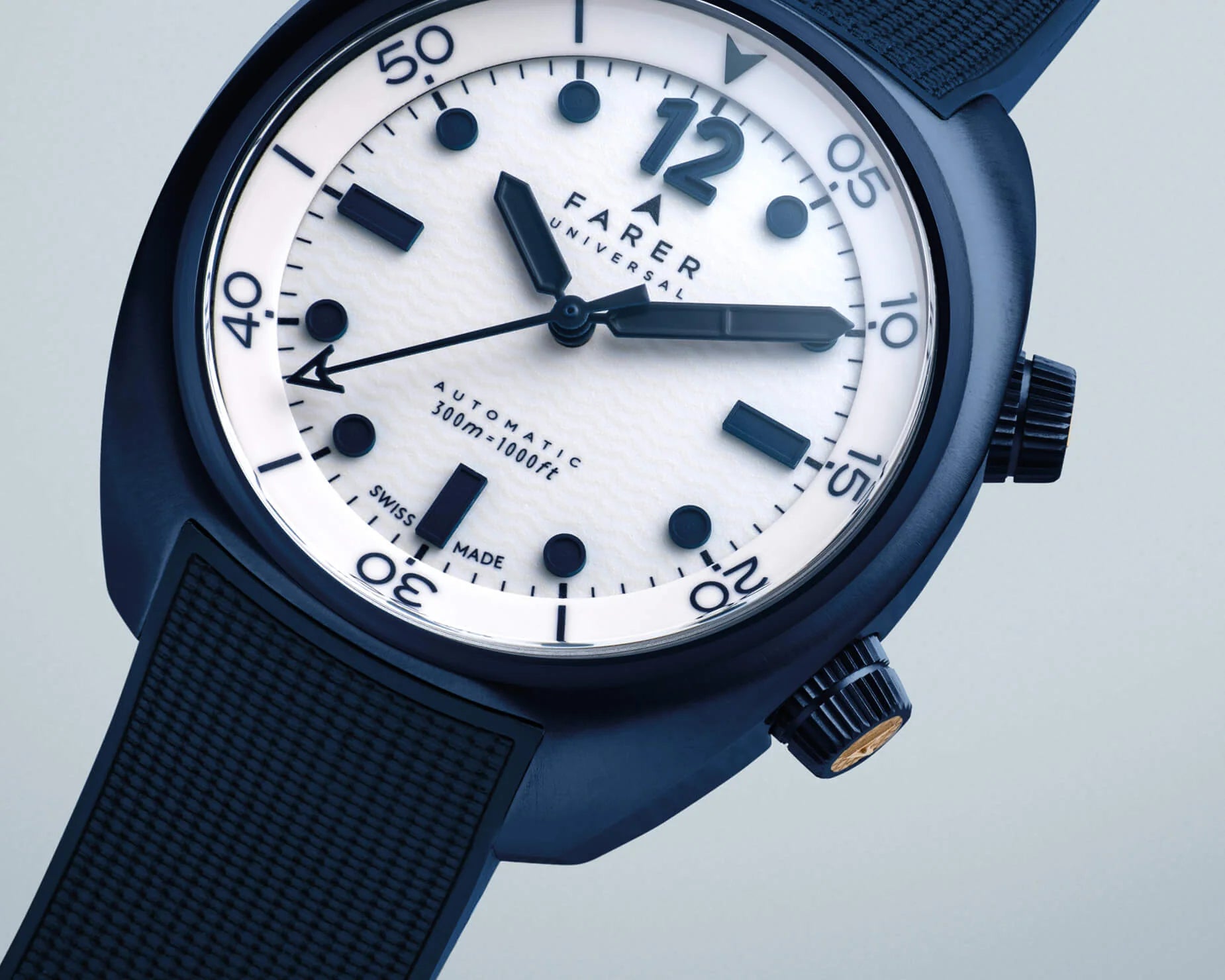 Farer Endeavour Ocean Blue Aqua Compressor Titanium Series III
