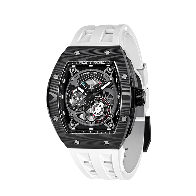 Tsar Bomba Elemental Series Carbon Fiber Automatic Watch TB8210CF