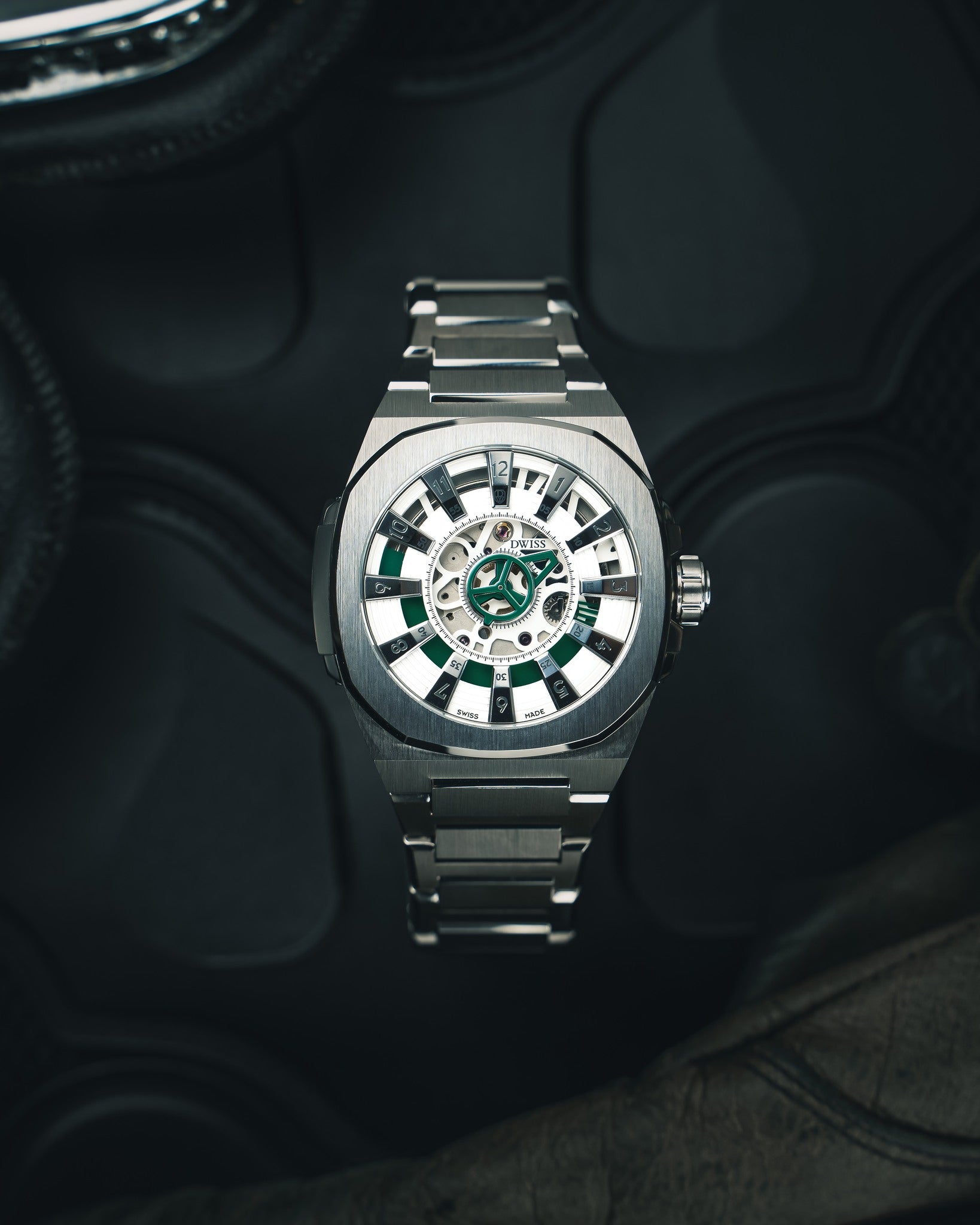 Dwiss M3S Green Bracelet