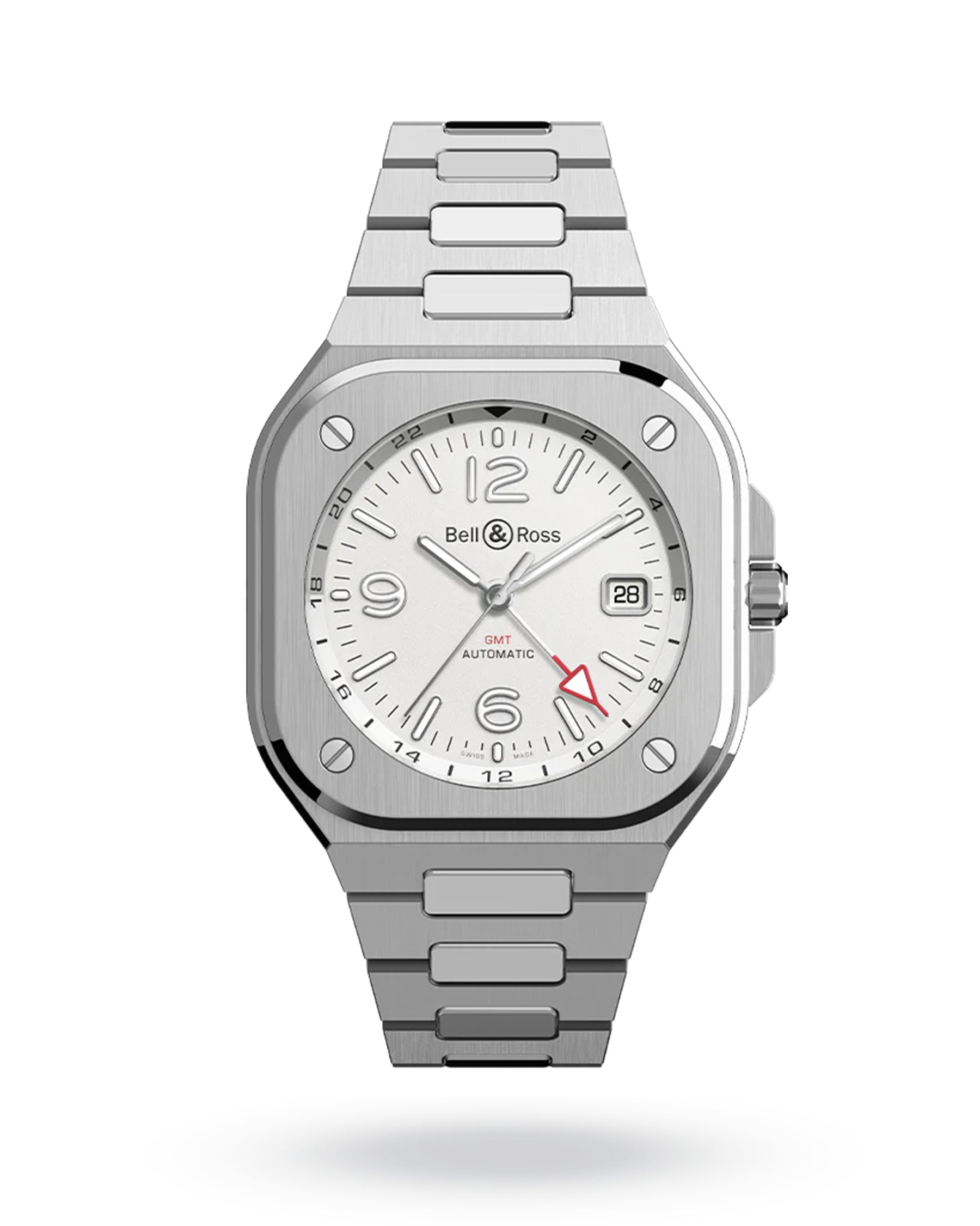 Bell & Ross BR-05 GMT White