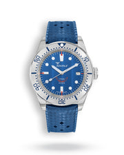 Squale 1545 Steel Blue Rubber