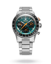 Nivada Grenchen Chronoking Mecaquartz Racing Green