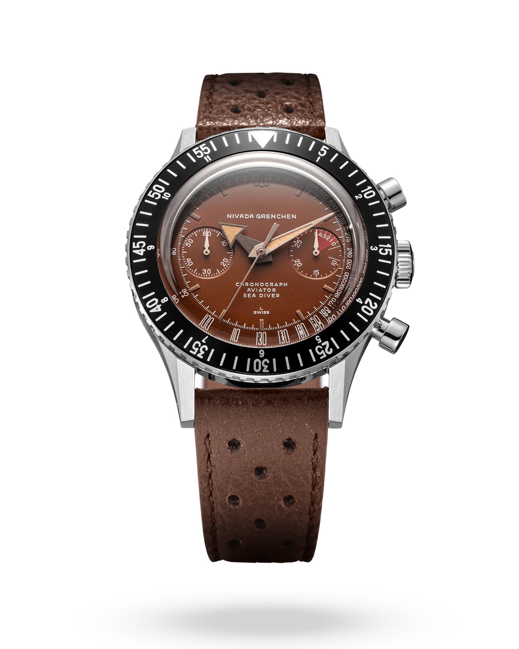 Nivada Grenchen Chronomaster Tropical