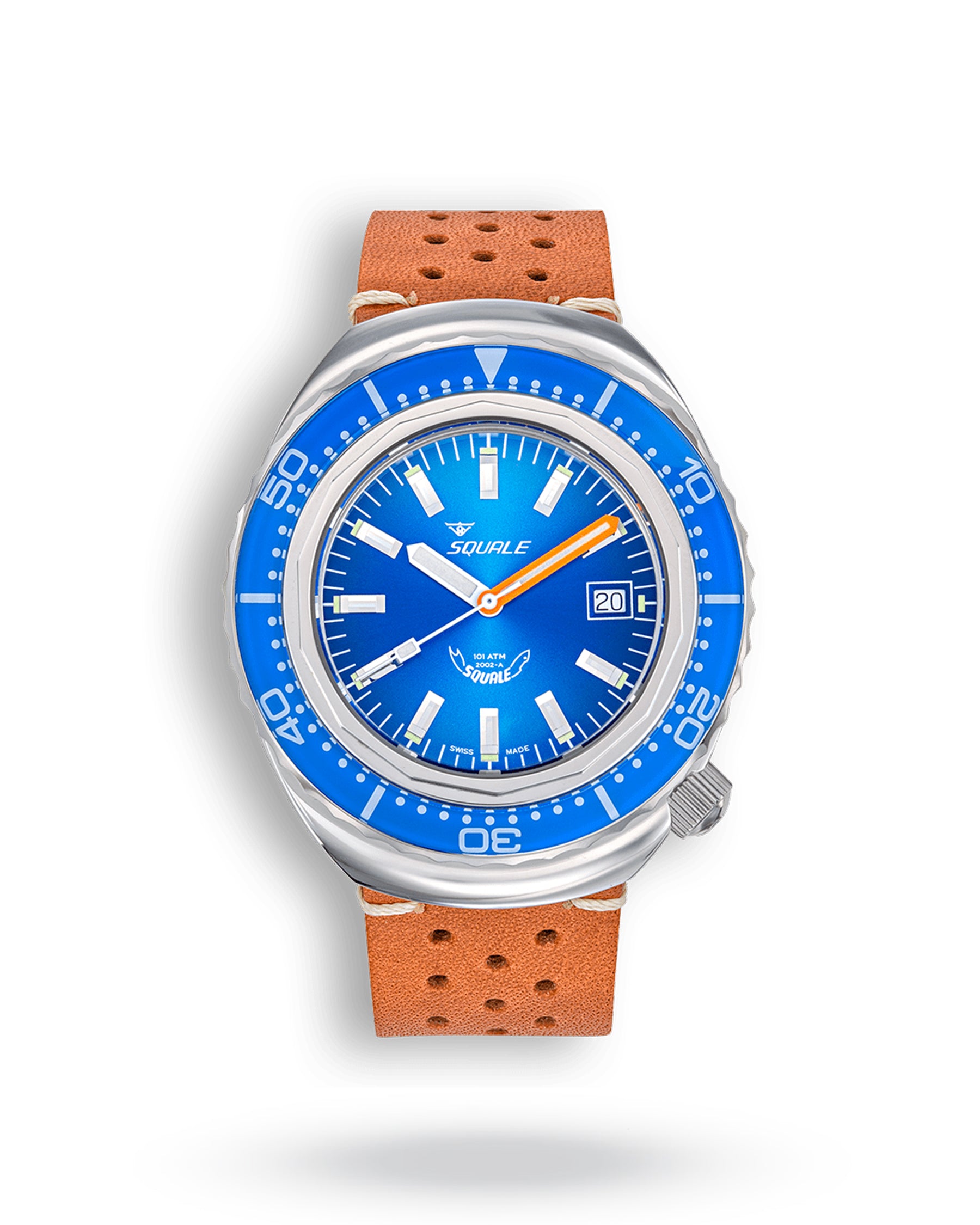 Squale 2002 Blue Leather