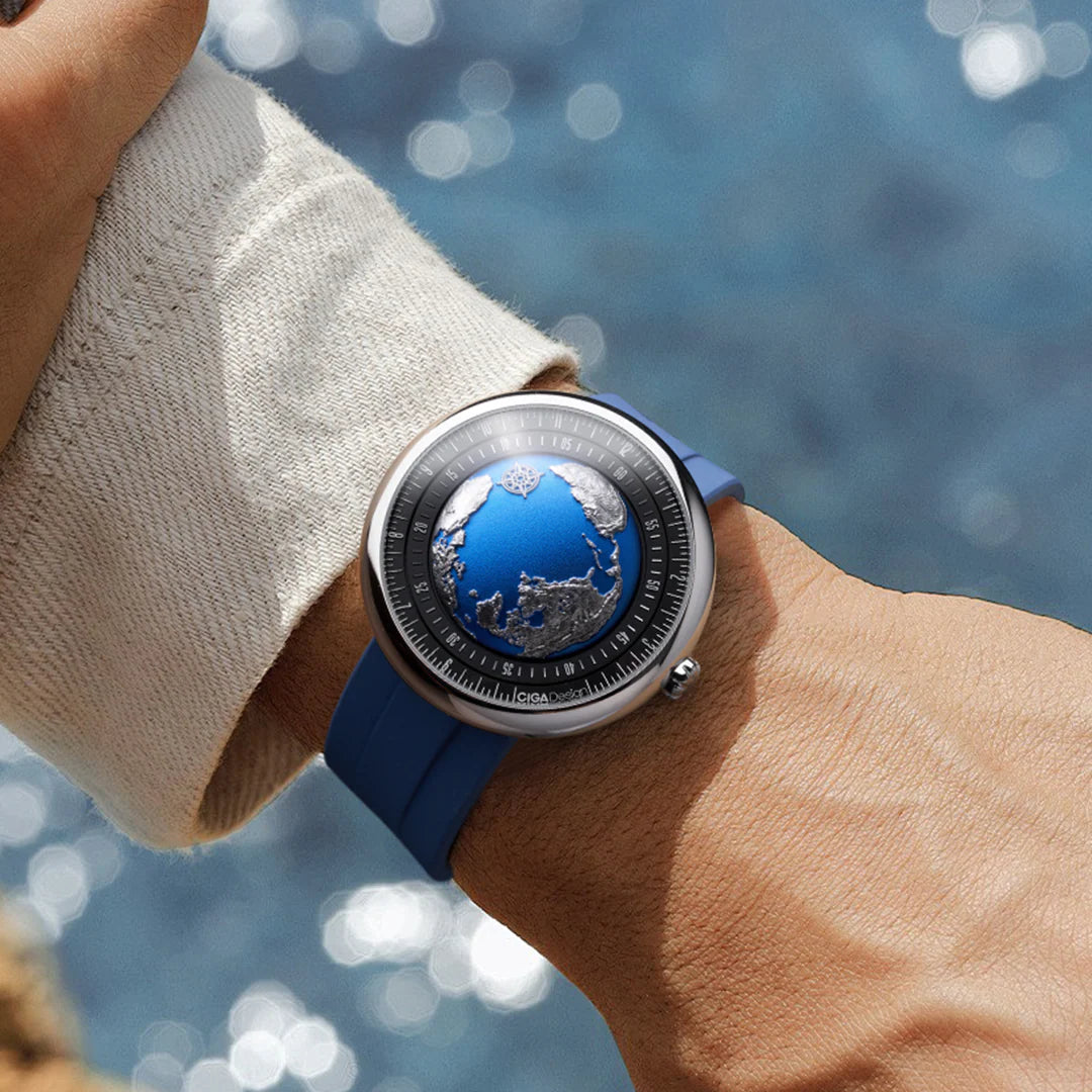 Ciga Design Blue Planet II Atlantic Ocean Inspired Automatic Watch
