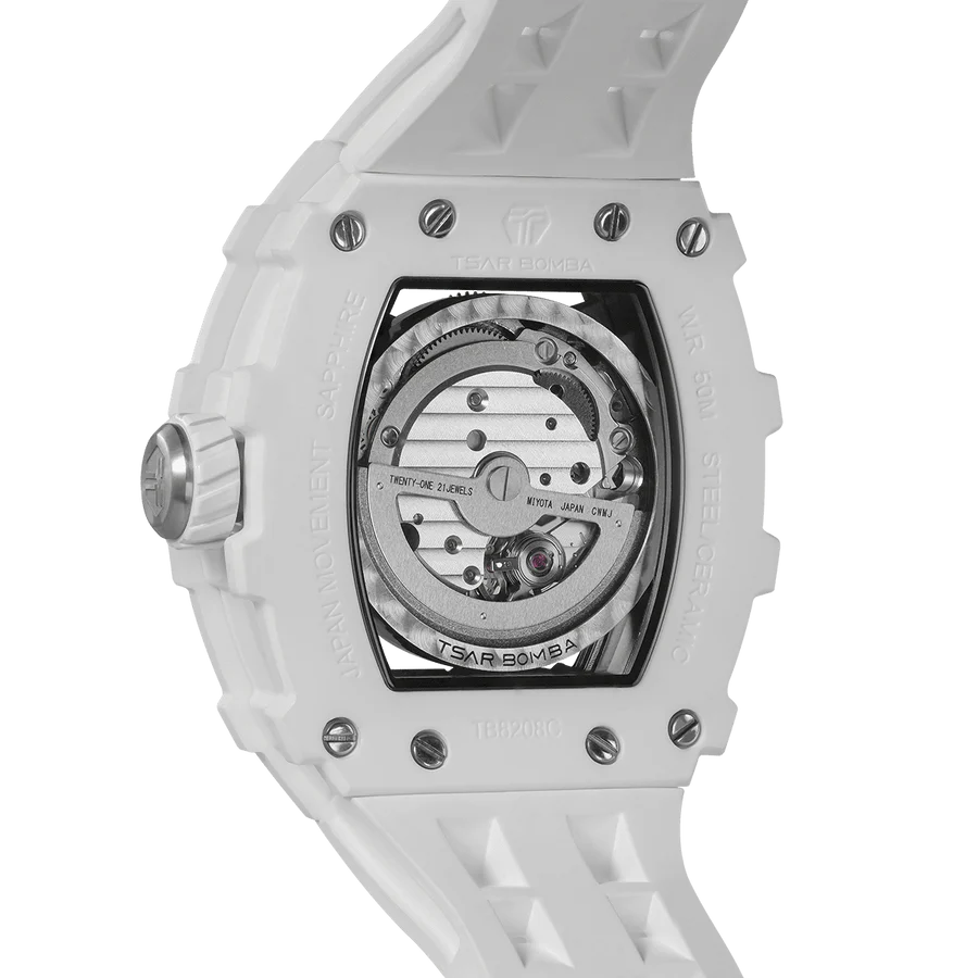Tsar Bomba Elemental Series Ceramic Automatic Watch TB8208C