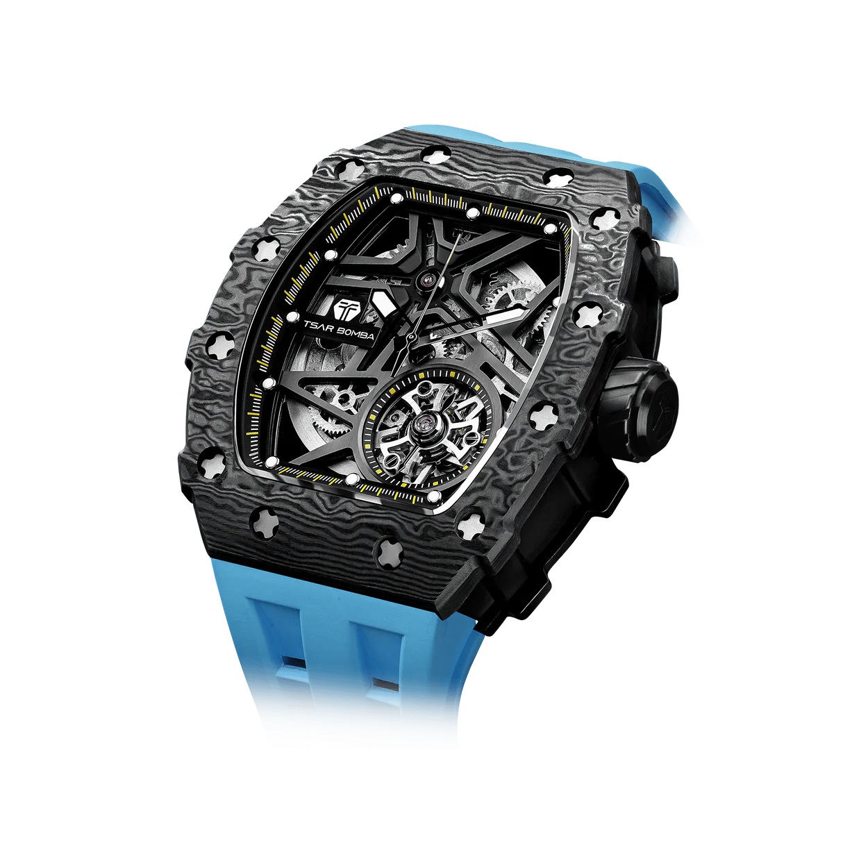Tsar Bomba Elemental Series Carbon Fiber Automatic Watch TB8209CF
