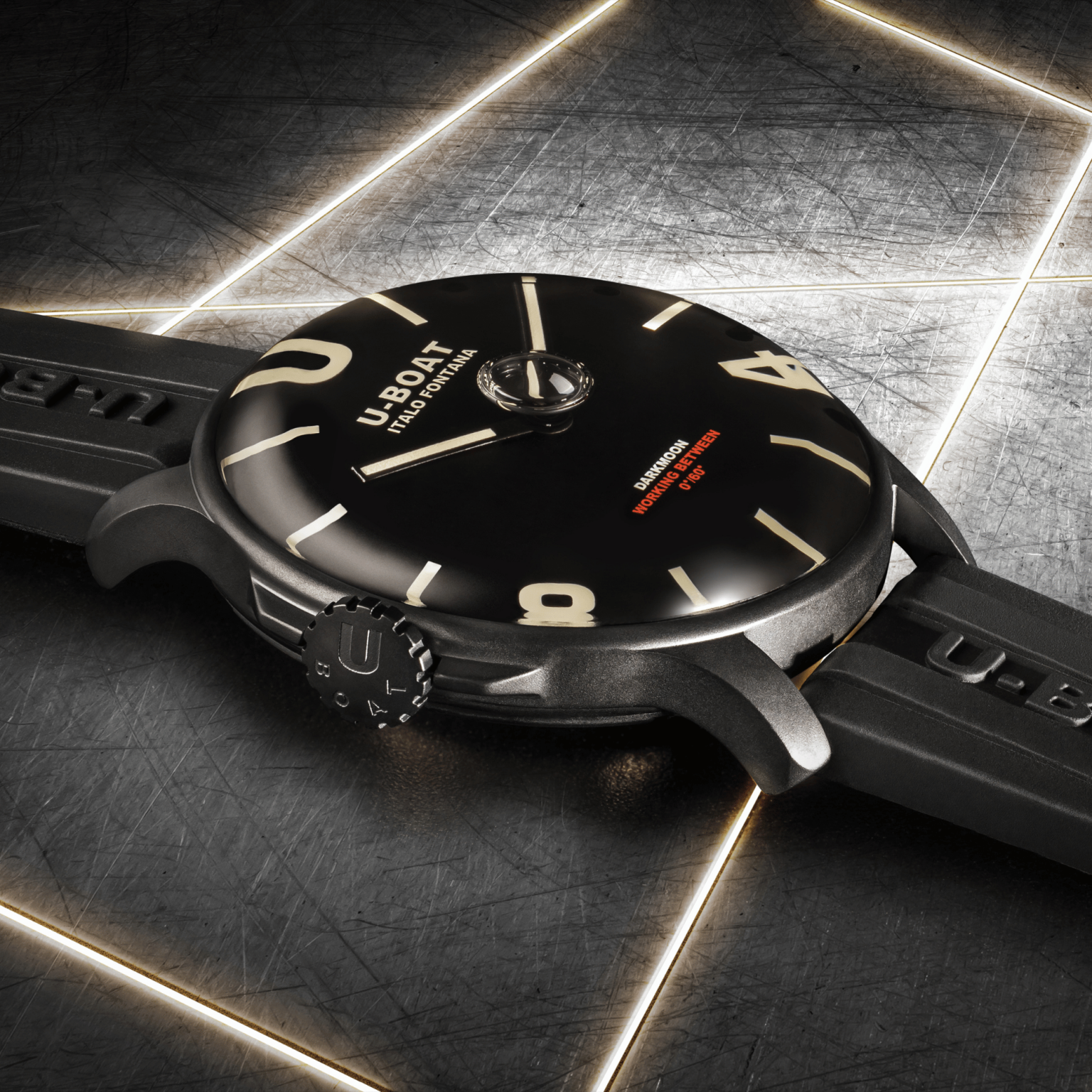 U-Boat Darkmoon Black PVD