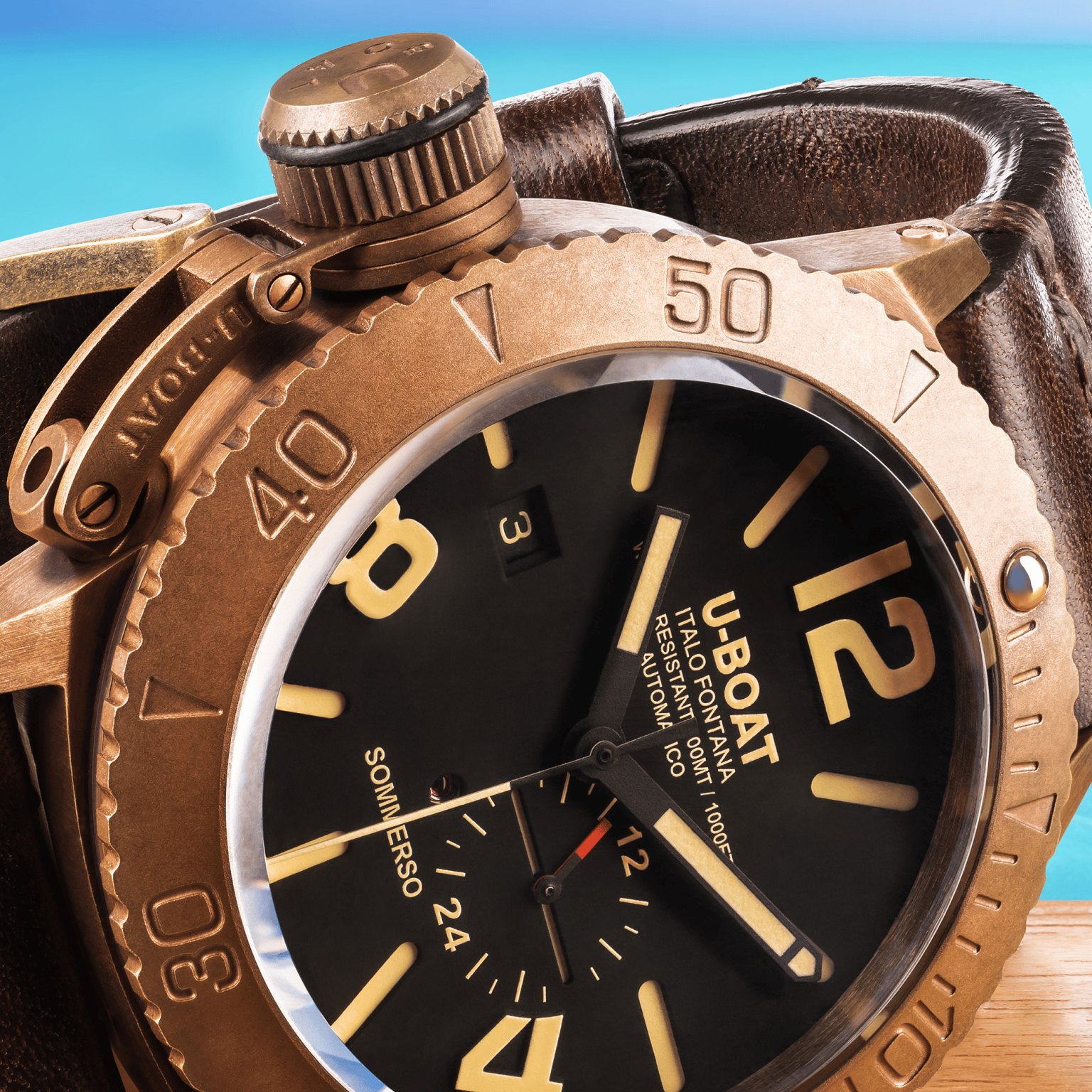 U-Boat Sommerso 46mm Bronzo