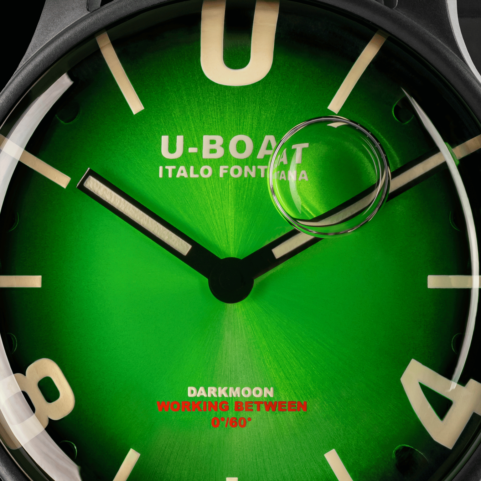 U-Boat Darkmoon Green PVD Soleil