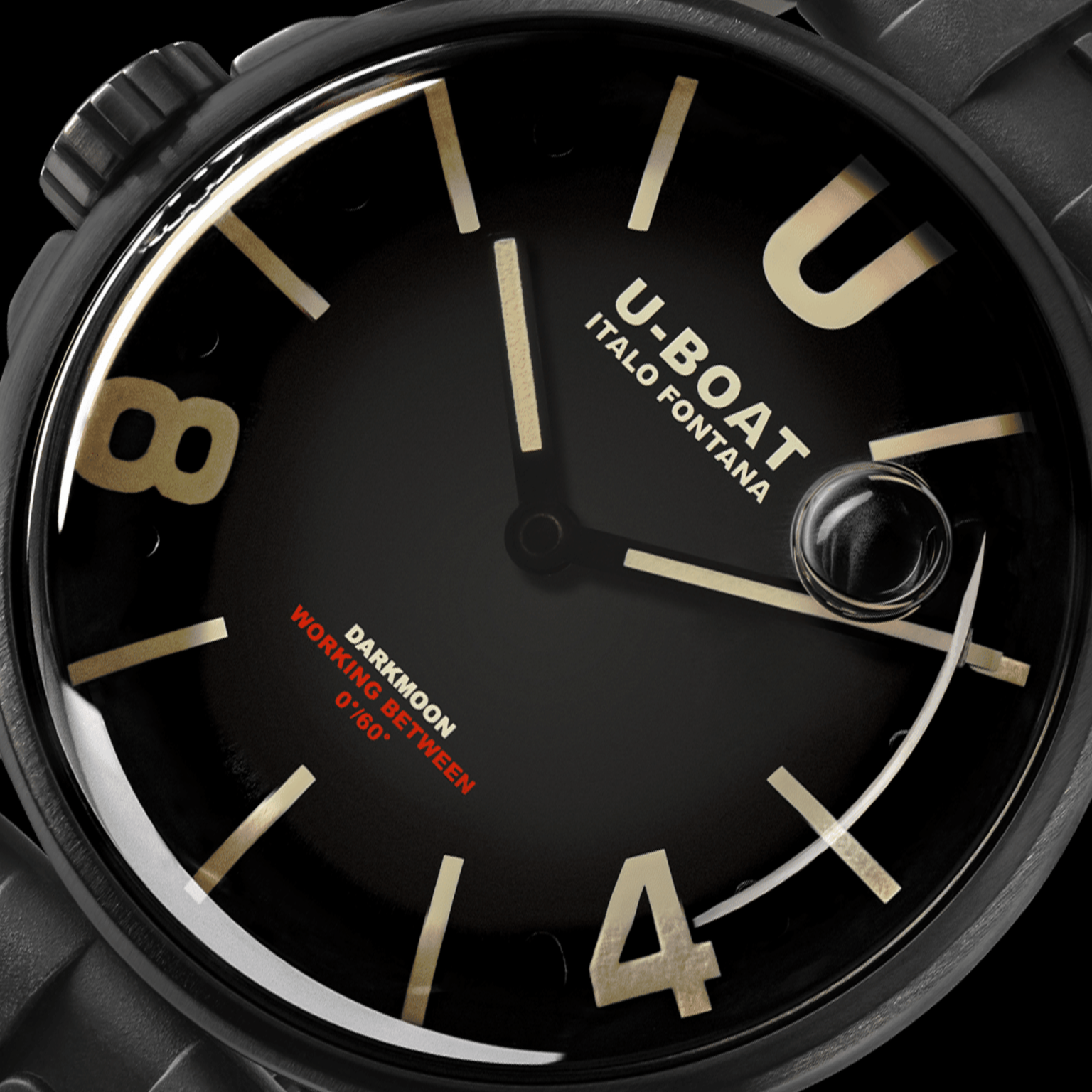U-Boat Darkmoon Black PVD