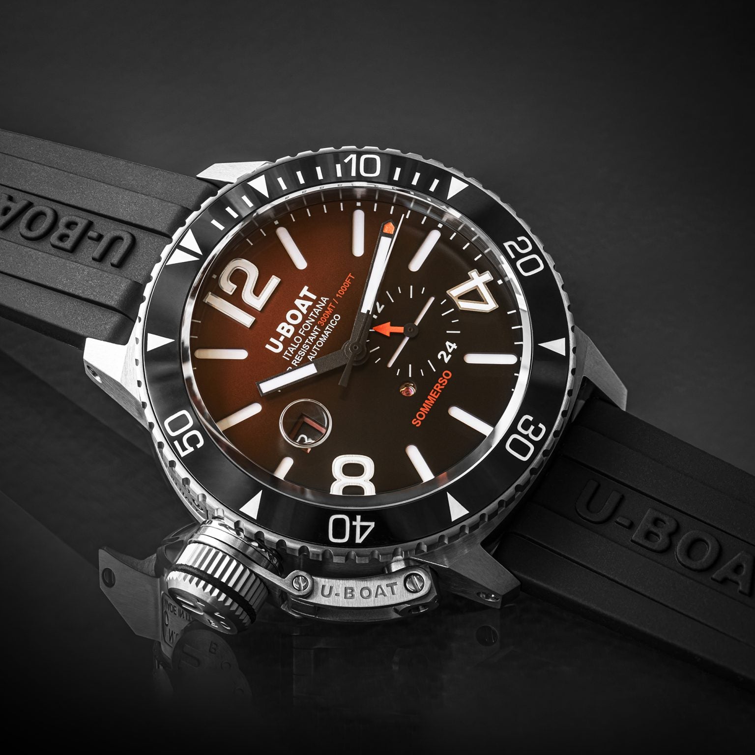 U-Boat Sommerso Ceramic Bordeaux