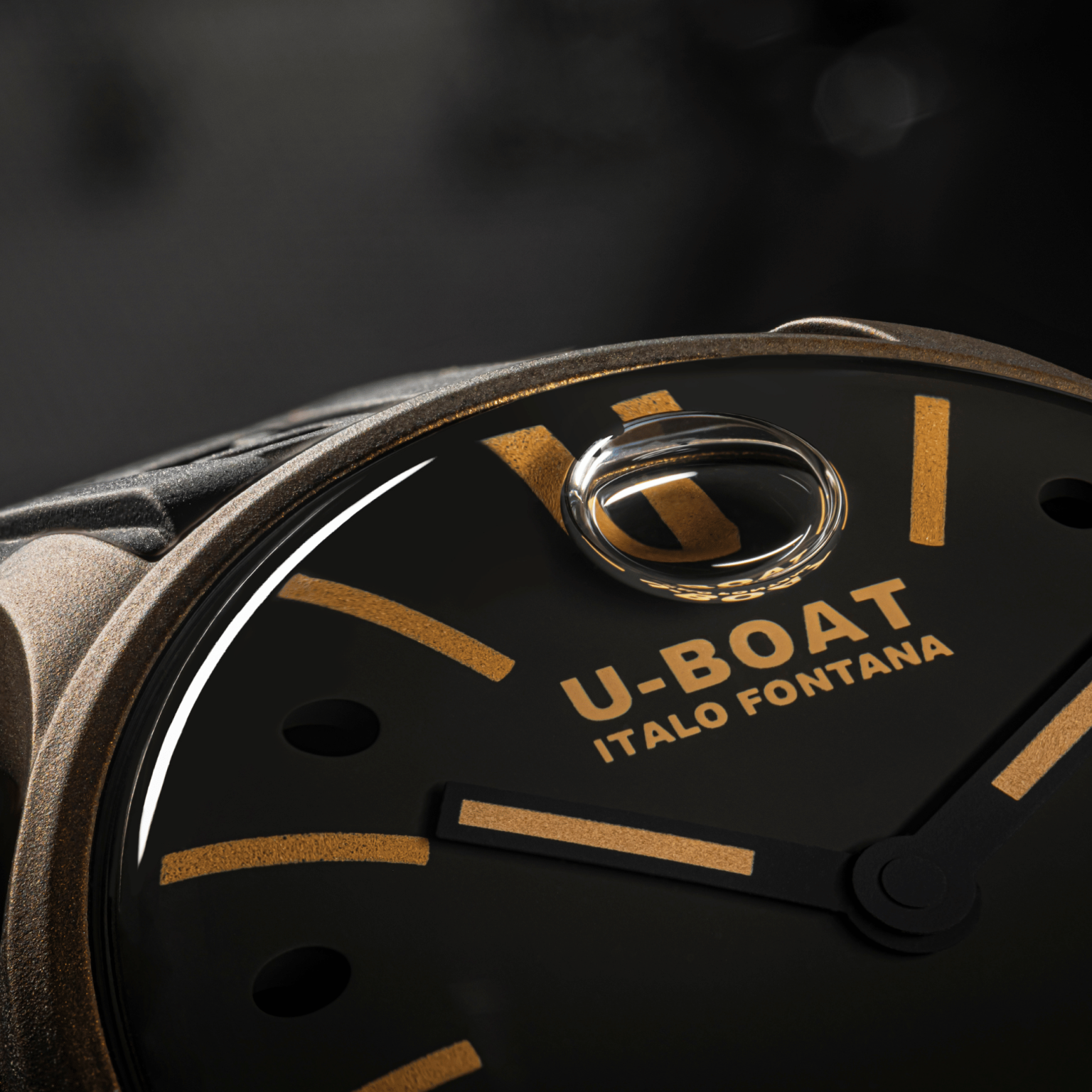 U-Boat Darkmoon 40mm Bk Brown Vintage