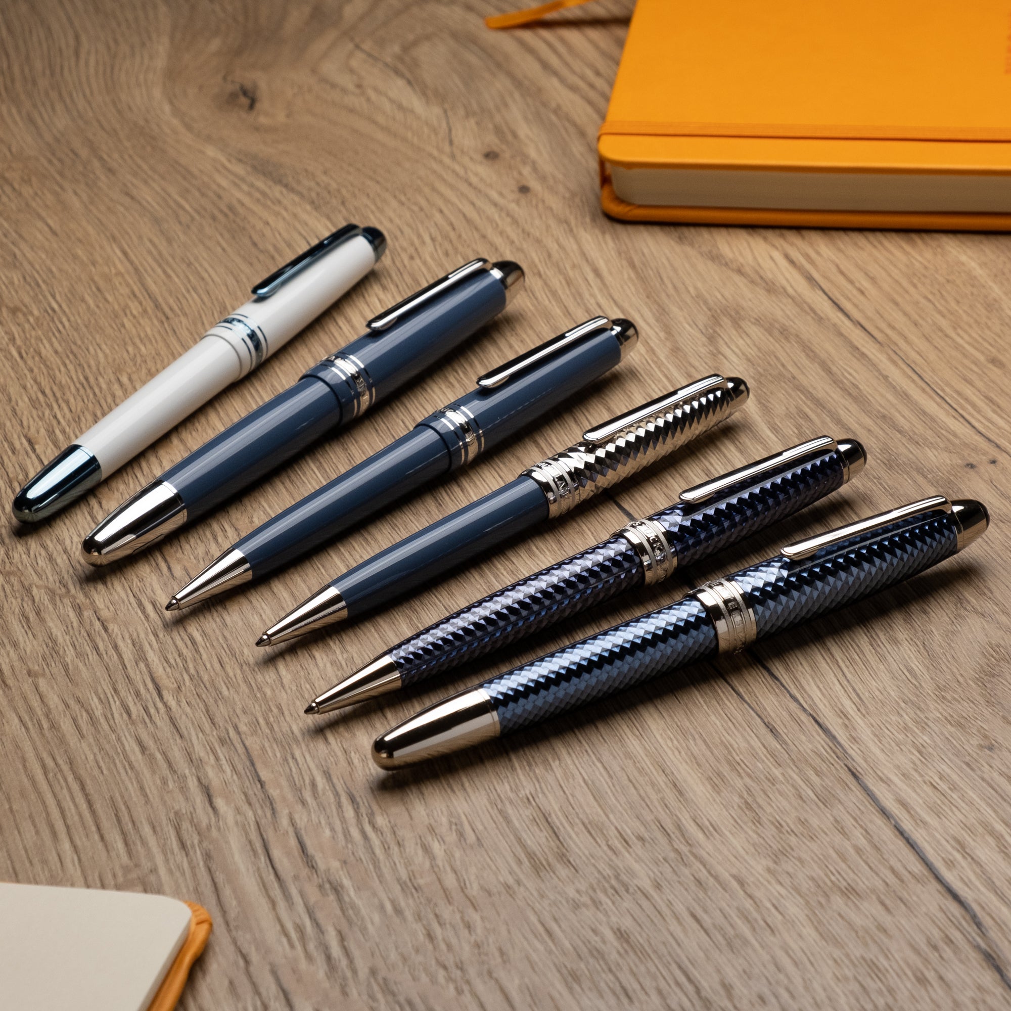 Montblanc Meisterstück Glacier LeGrand Blue Fountain Pen