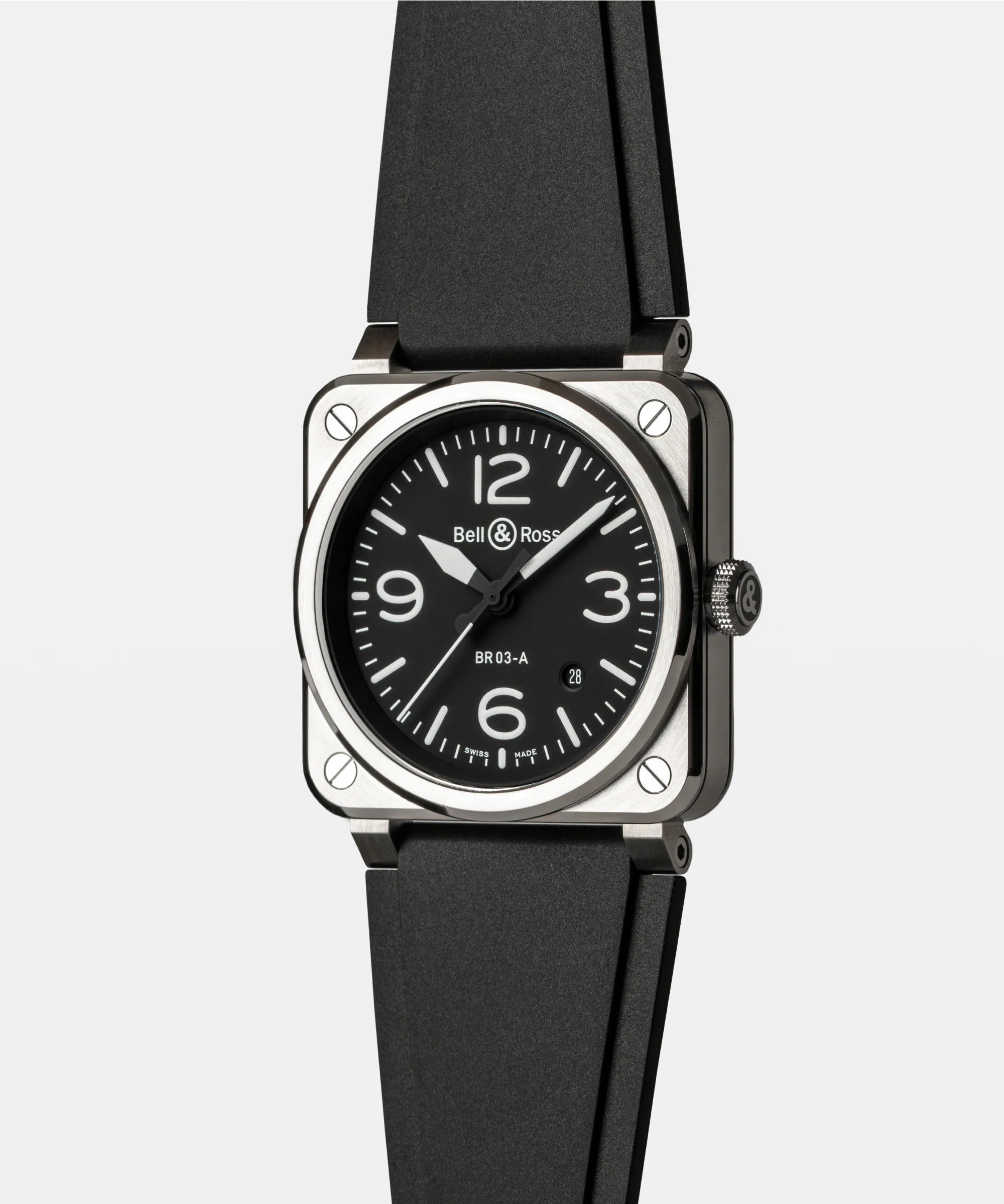 Bell & Ross BR-03 Black Steel