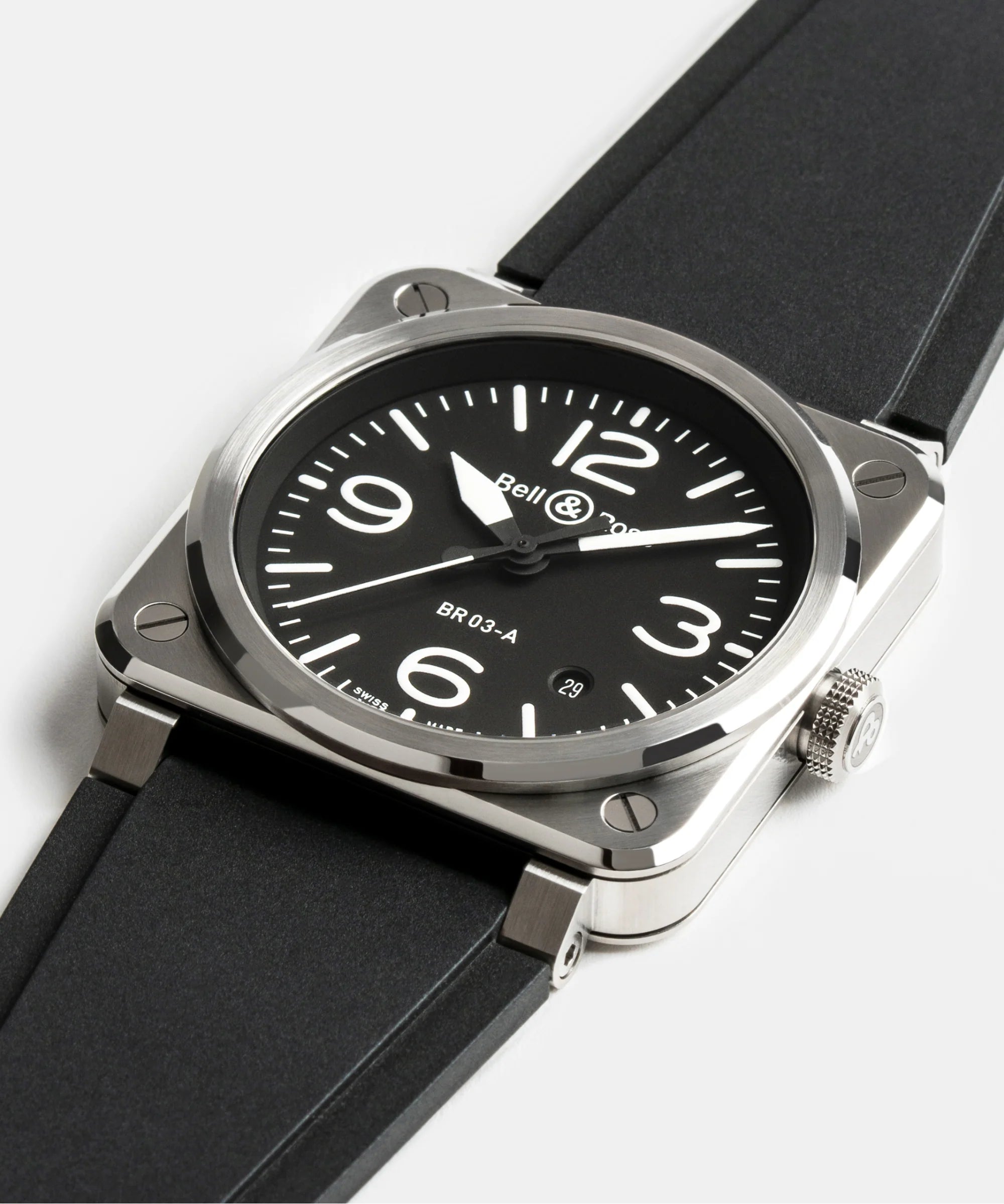 Bell & Ross BR-03 Black Steel