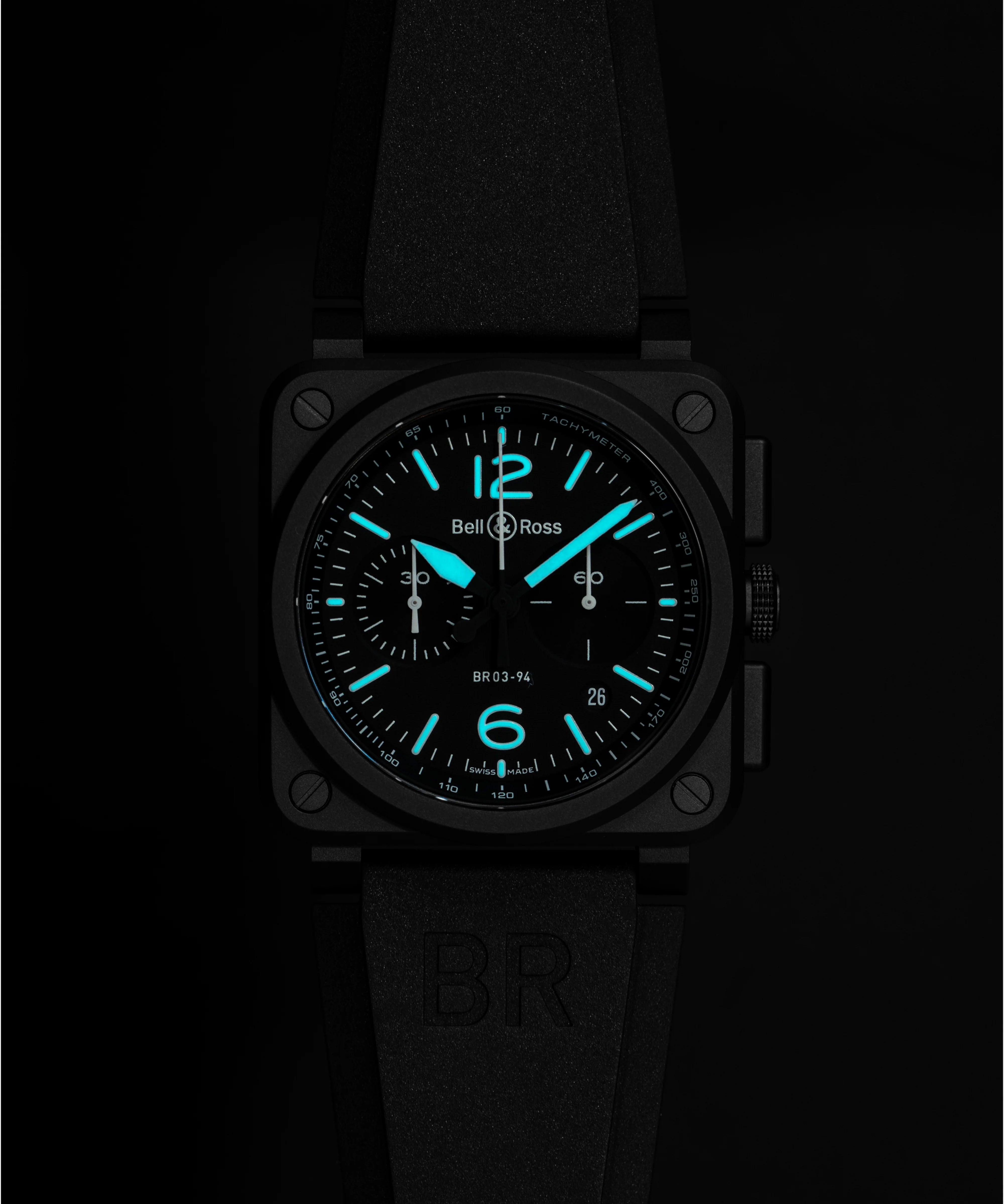Bell & Ross BR-03 Chrono Black Matte