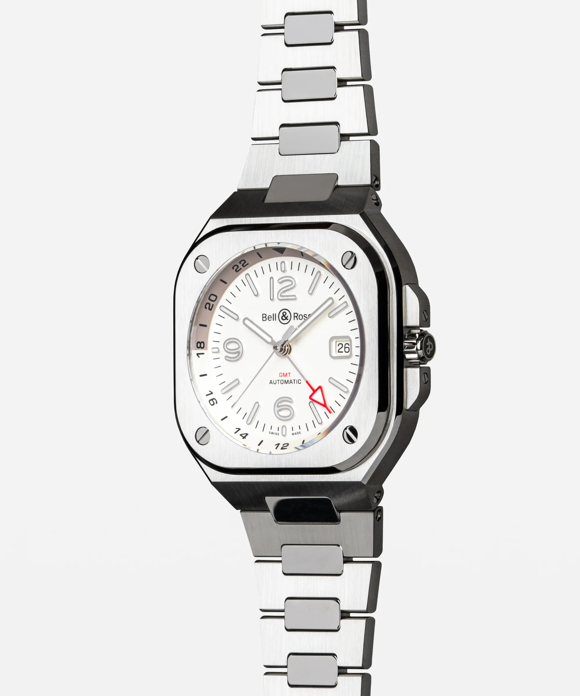 Bell & Ross BR-05 GMT White