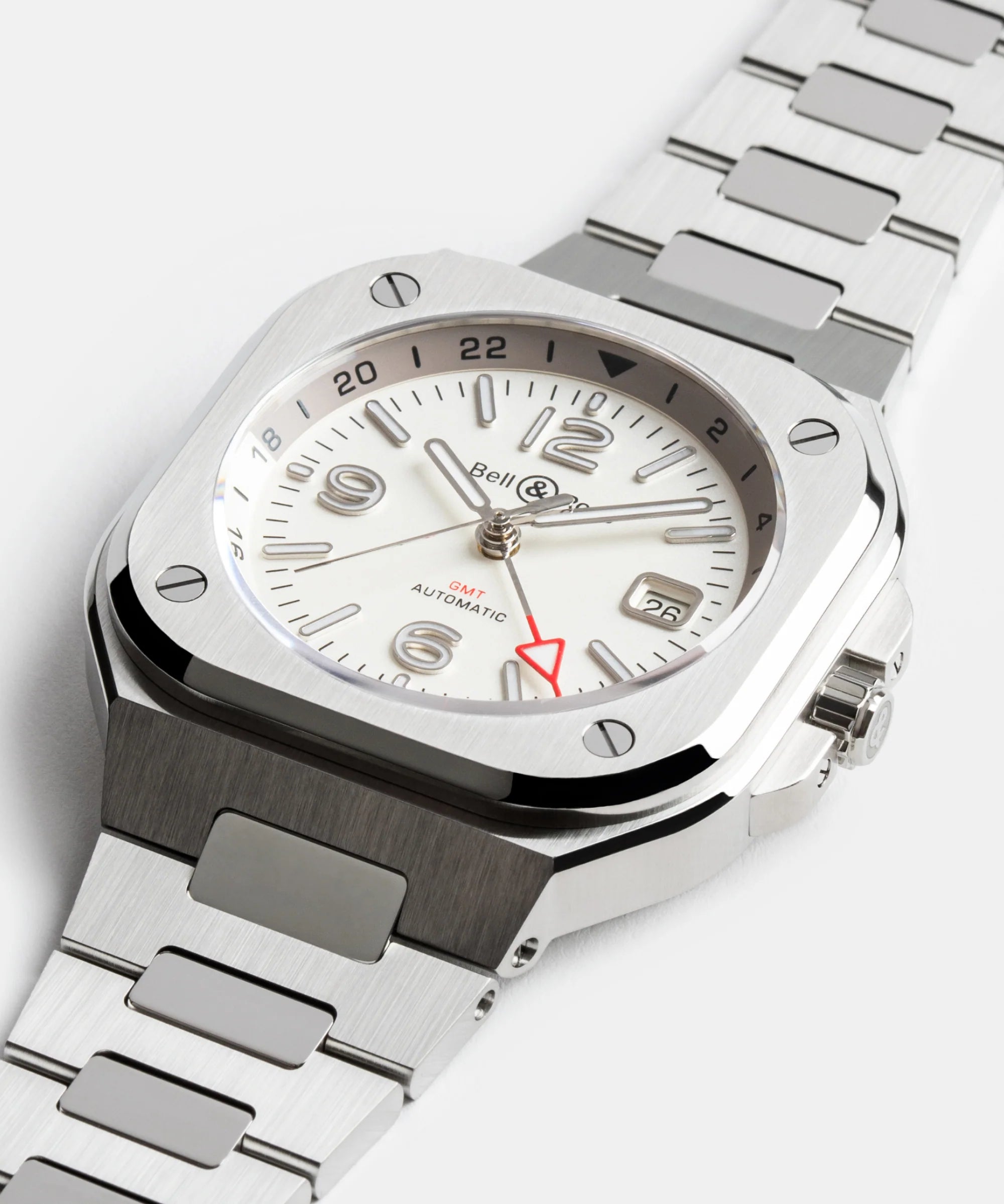 Bell & Ross BR-05 GMT White