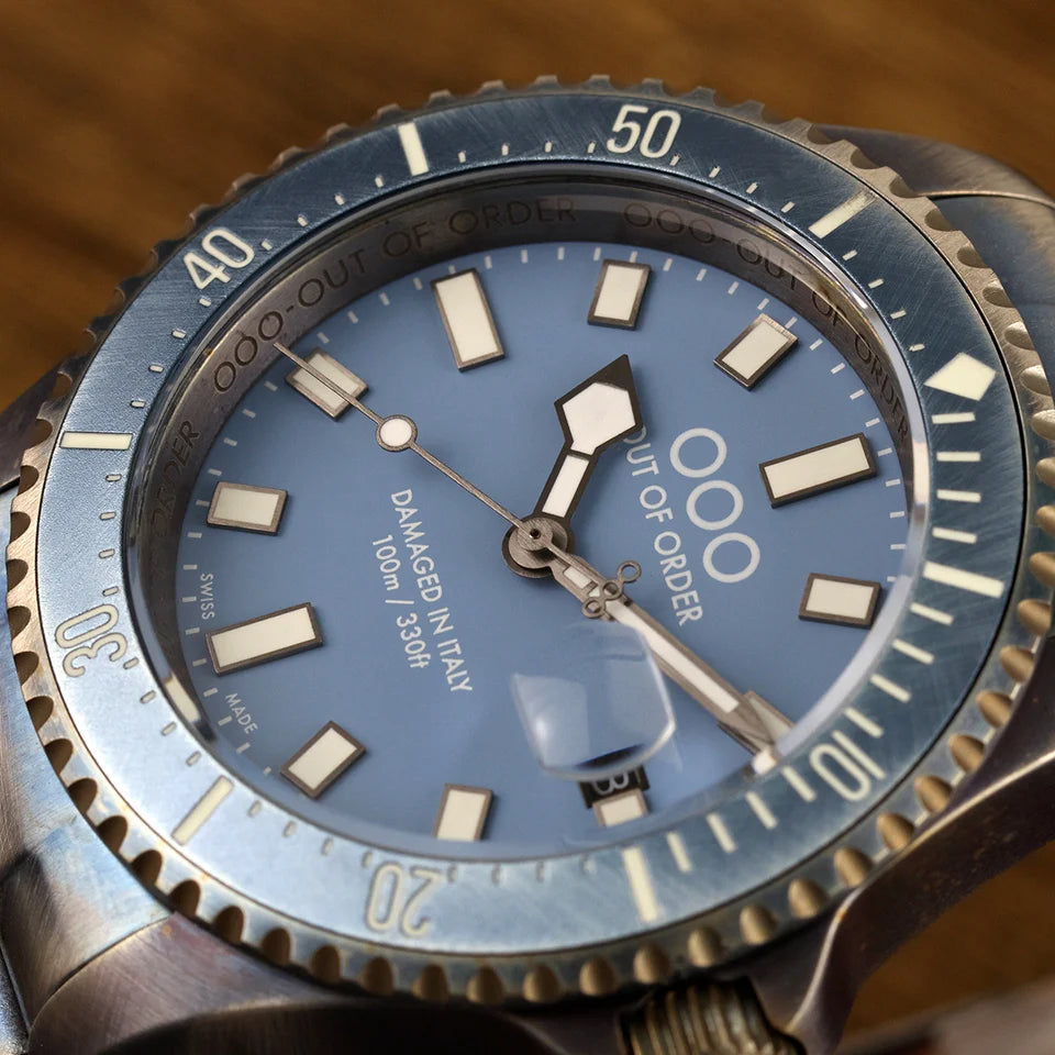 Out Of Order Blu Mediterranio Casanova - Ultra Distressed